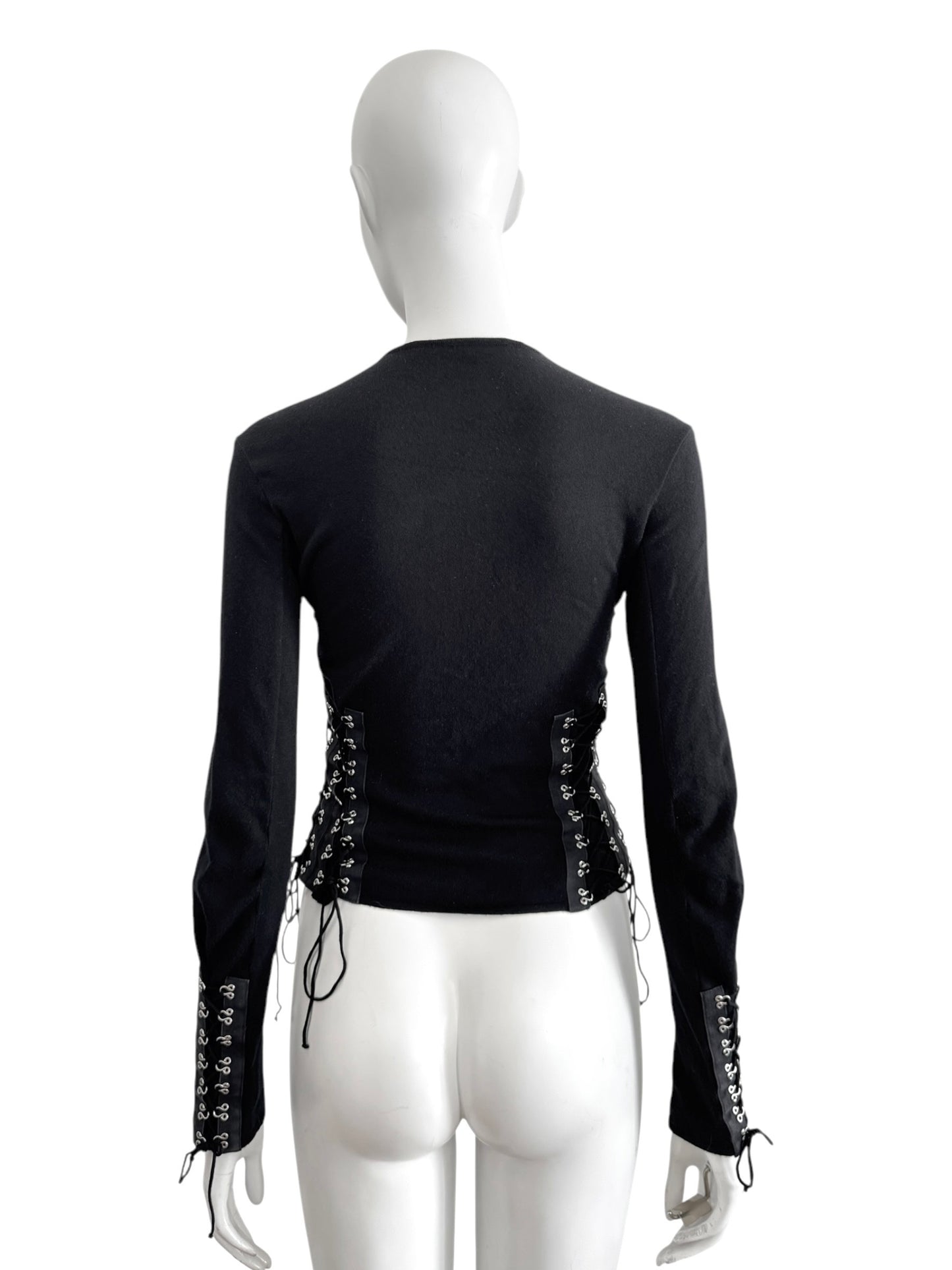 Pull à lacets John Galliano S/S 2003