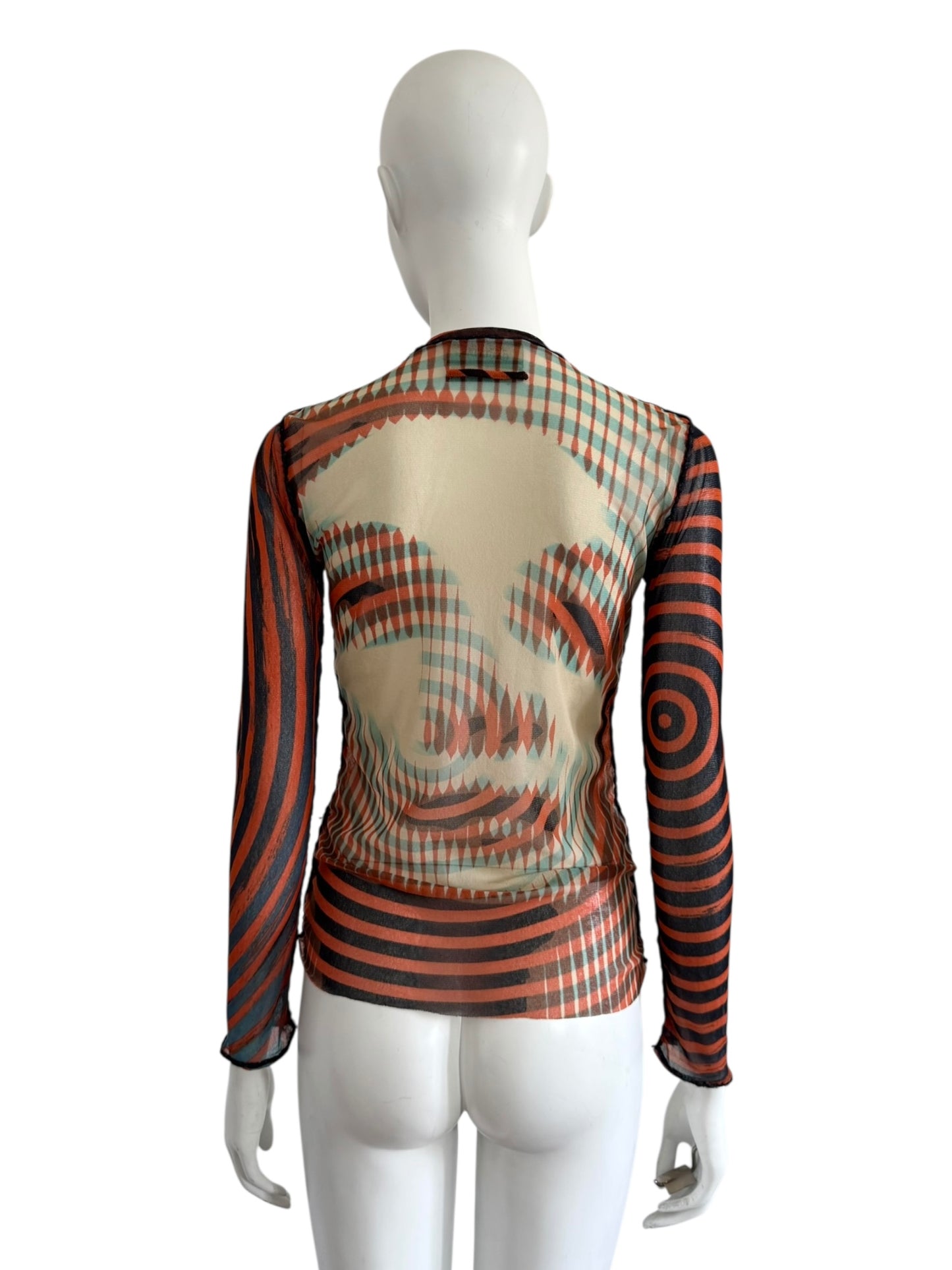 Mesh top Jean-Paul Gaultier F/W 2001