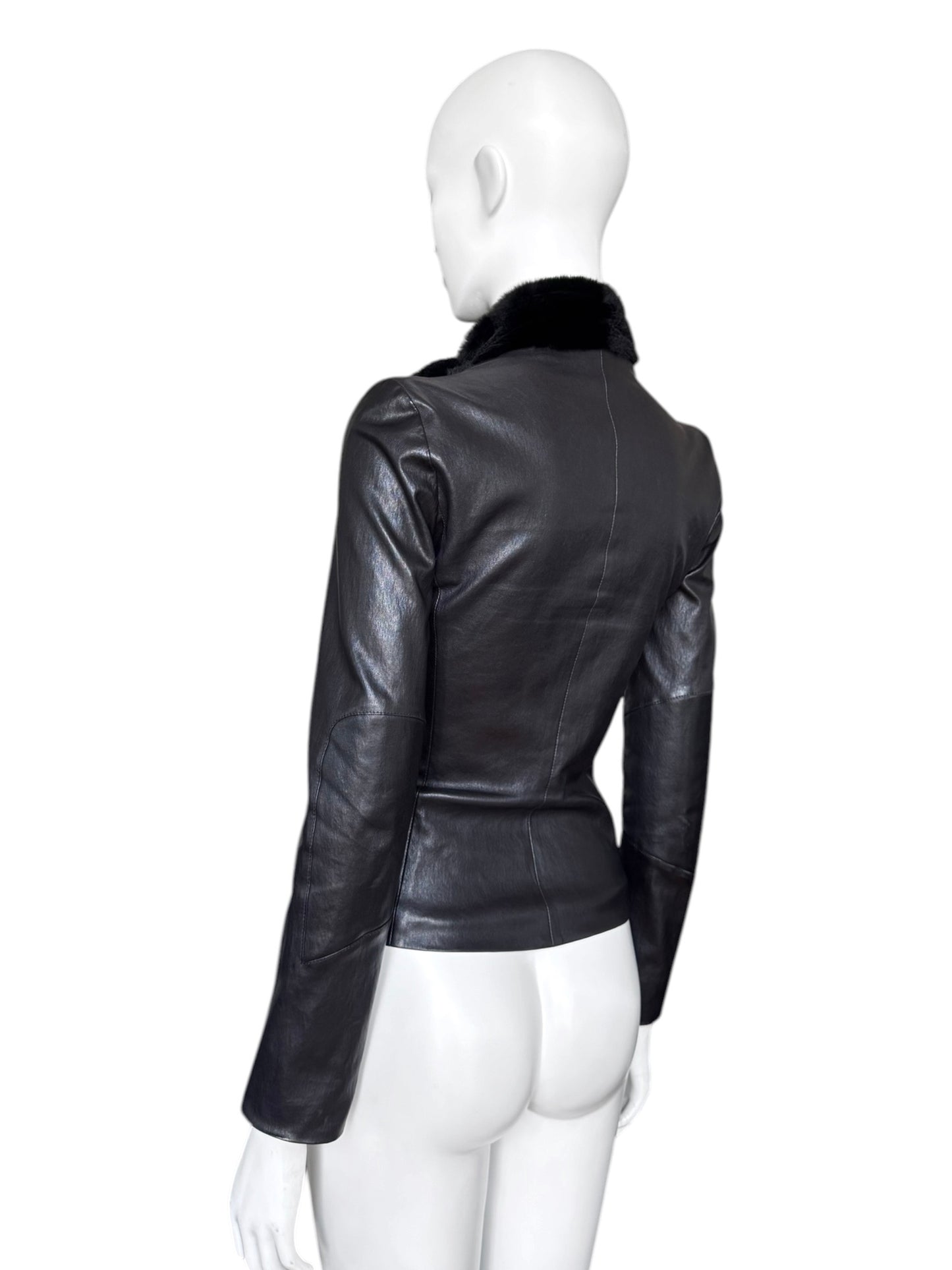 Veste Jitrois en cuir — 2000s