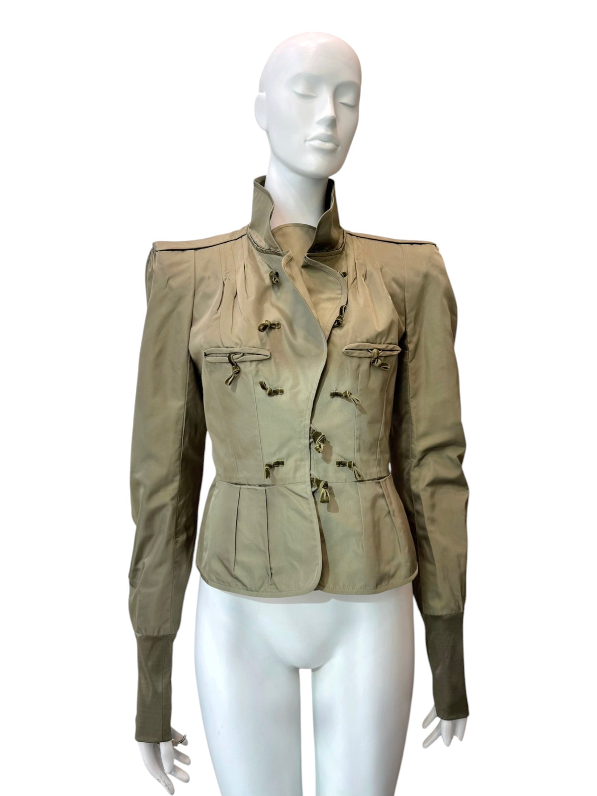 Yves Saint Laurent by Tom Ford FW2004 - veste « pagode » en soie