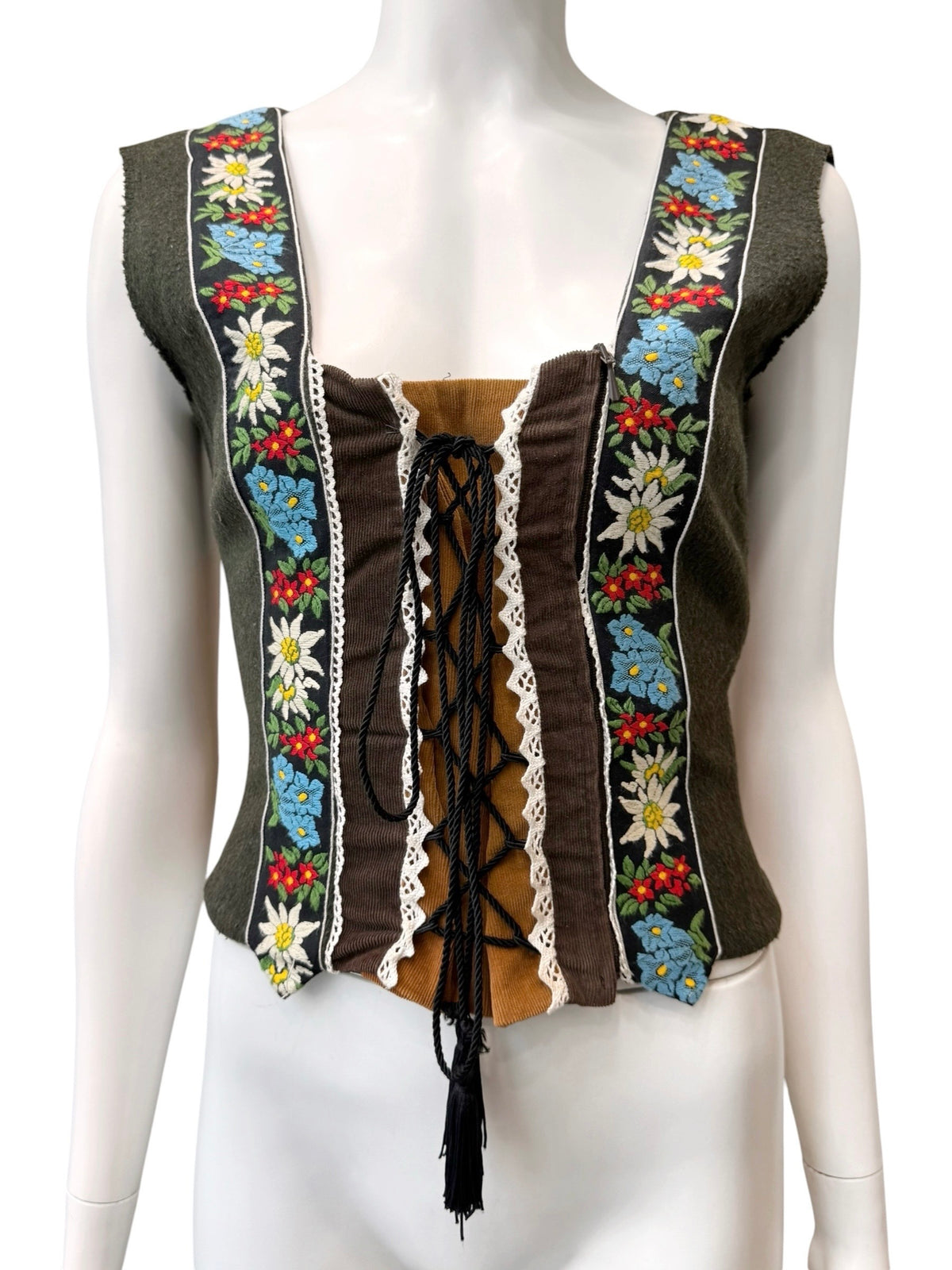 D&G FW2002 - corset brodé