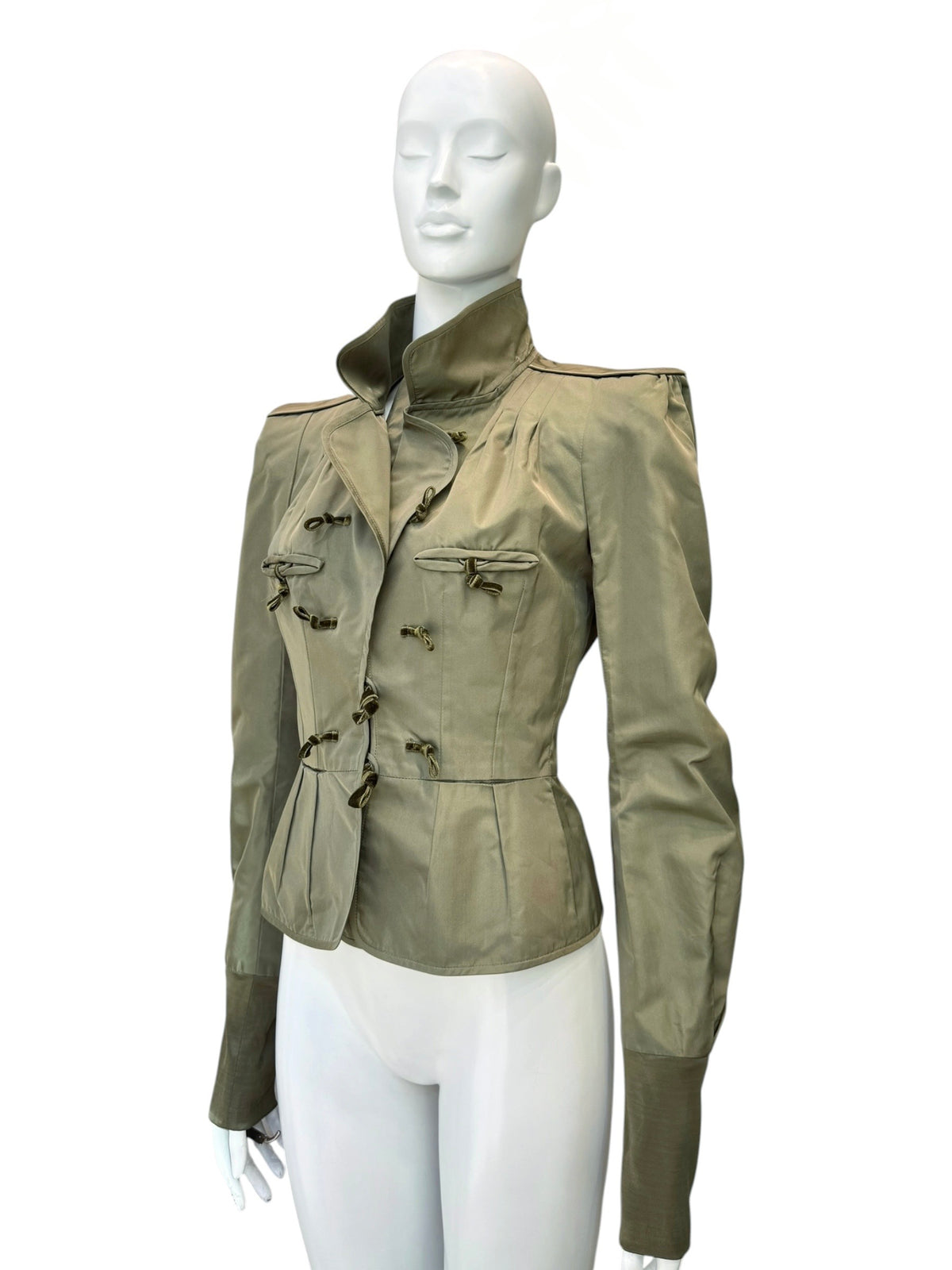 Yves Saint Laurent by Tom Ford FW2004 - veste « pagode » en soie