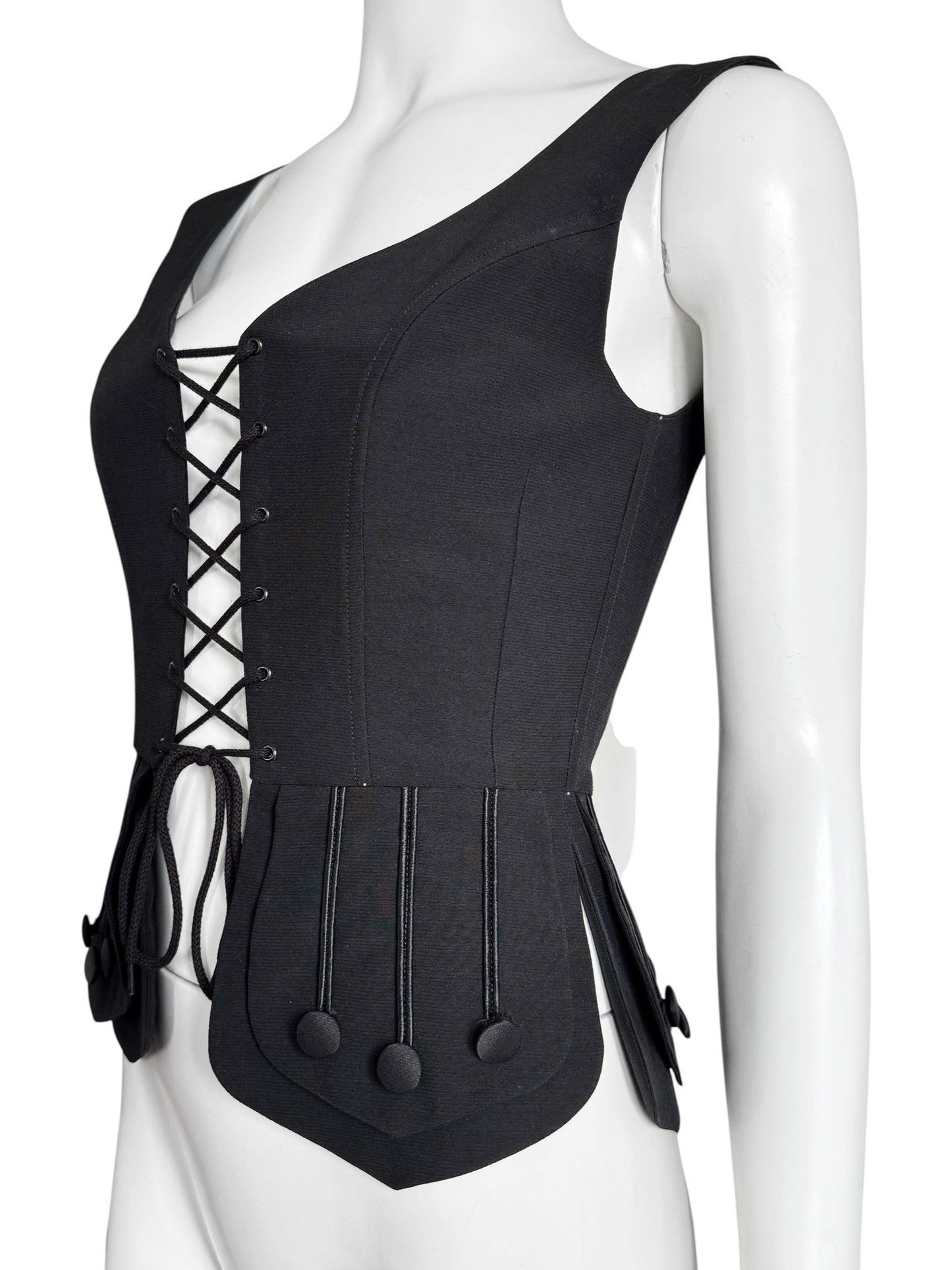 Plein Sud SS1993 – Corset à lacets