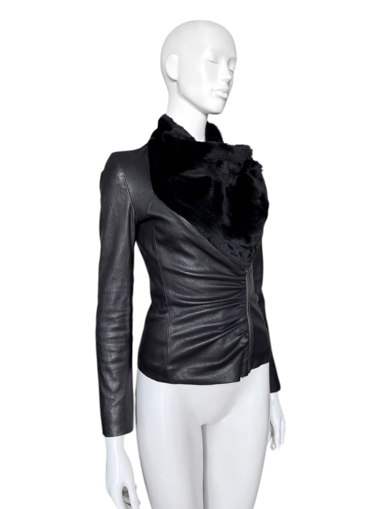 Veste Jitrois en cuir — 2000s