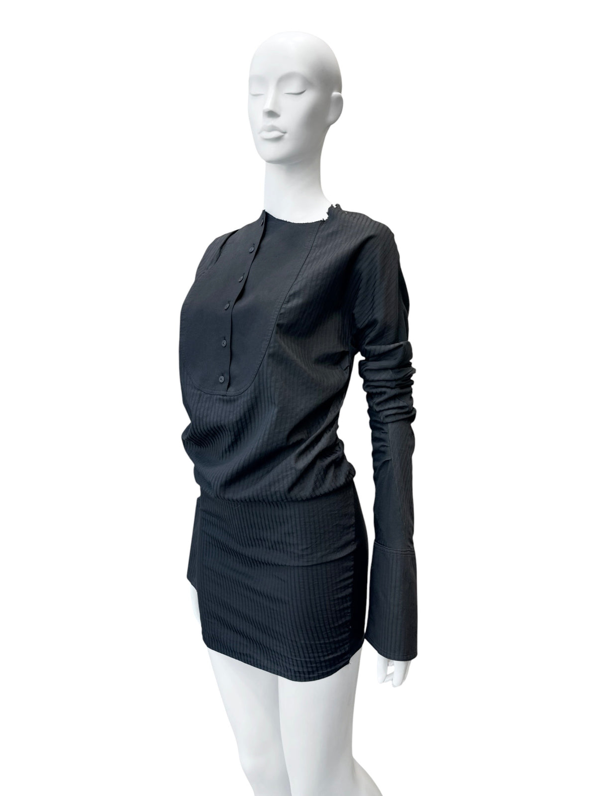 Marc Le Bihan SS2019 — robe chemise à plastron