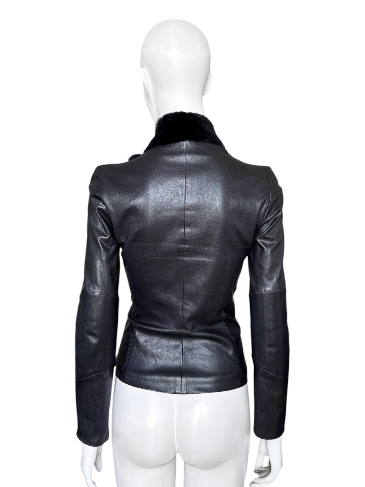 Veste Jitrois en cuir — 2000s