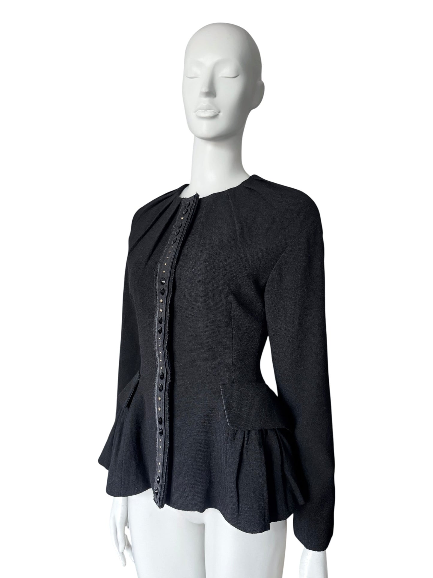 Prada Fw2009 – Veste structurée en laine