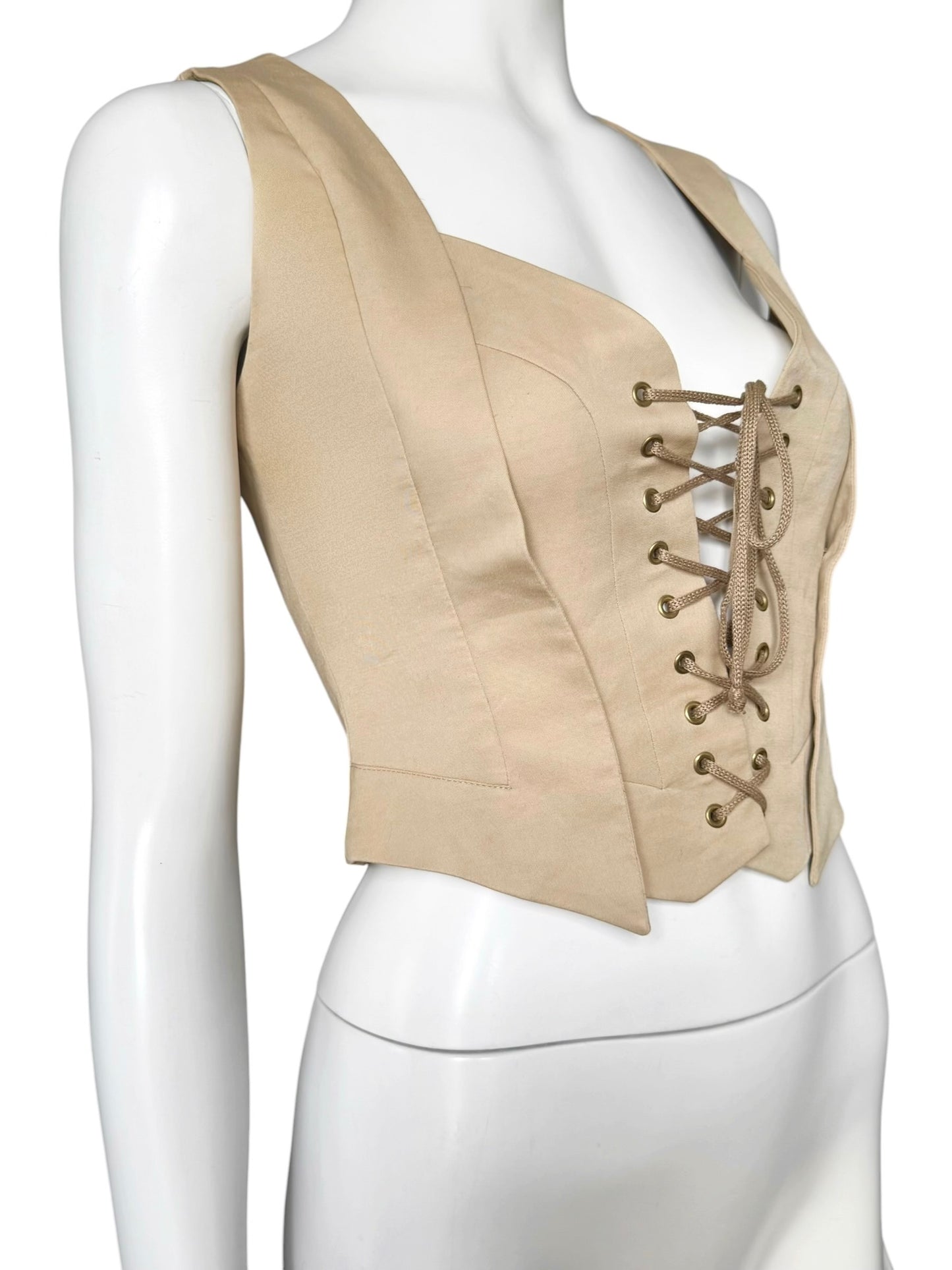 Corset à lacets Moschino Couture SS1994