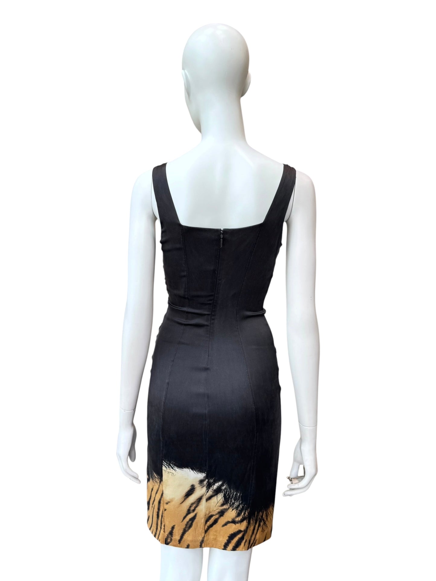 Roberto Cavalli 2010s - robe drapée en soie