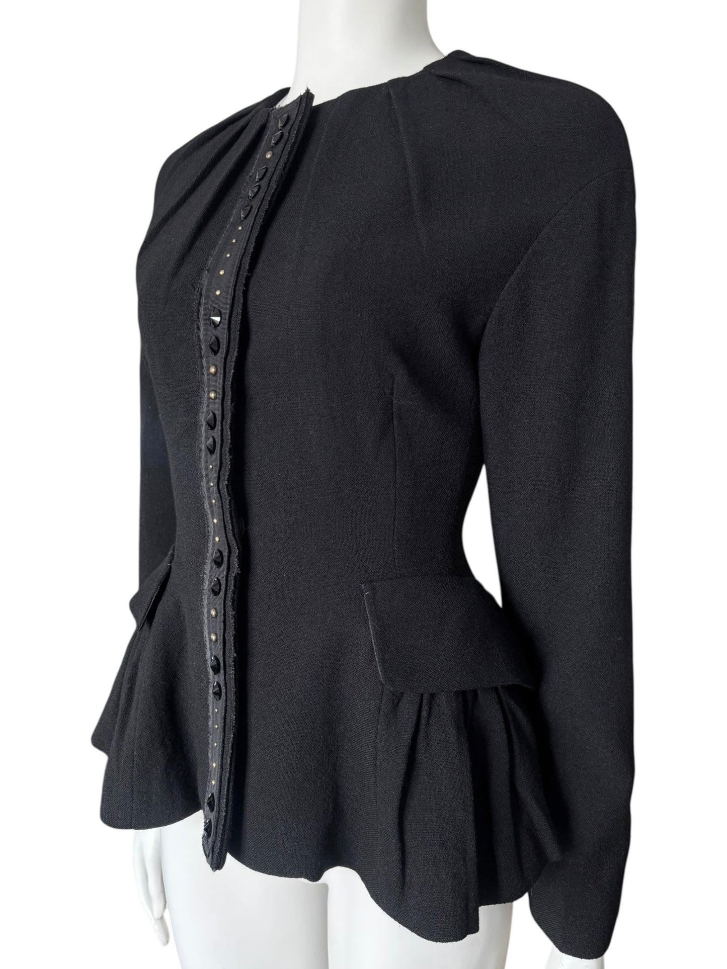 Prada Fw2009 – Veste structurée en laine