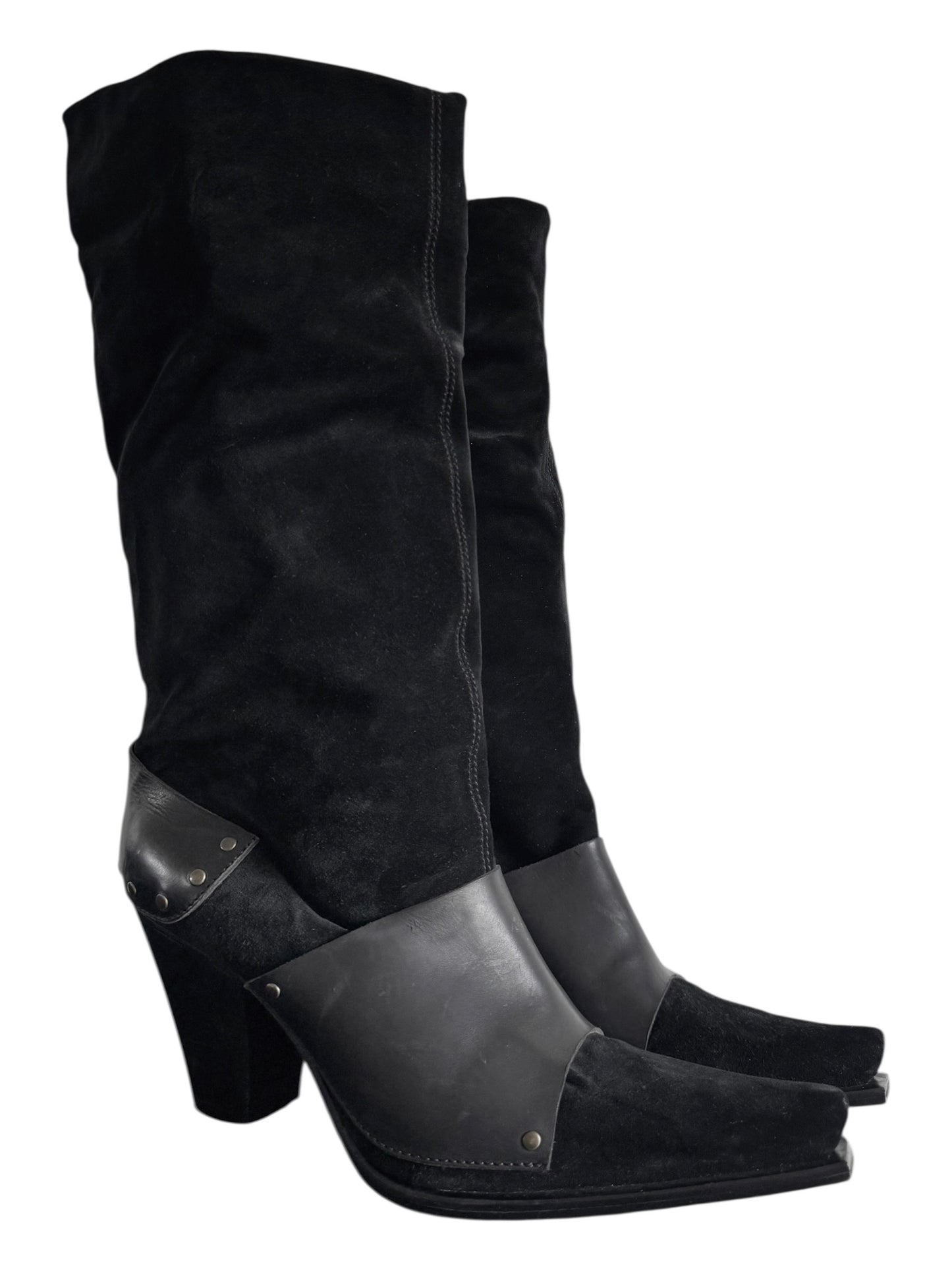Bottes Plein Sud - cuir et daim