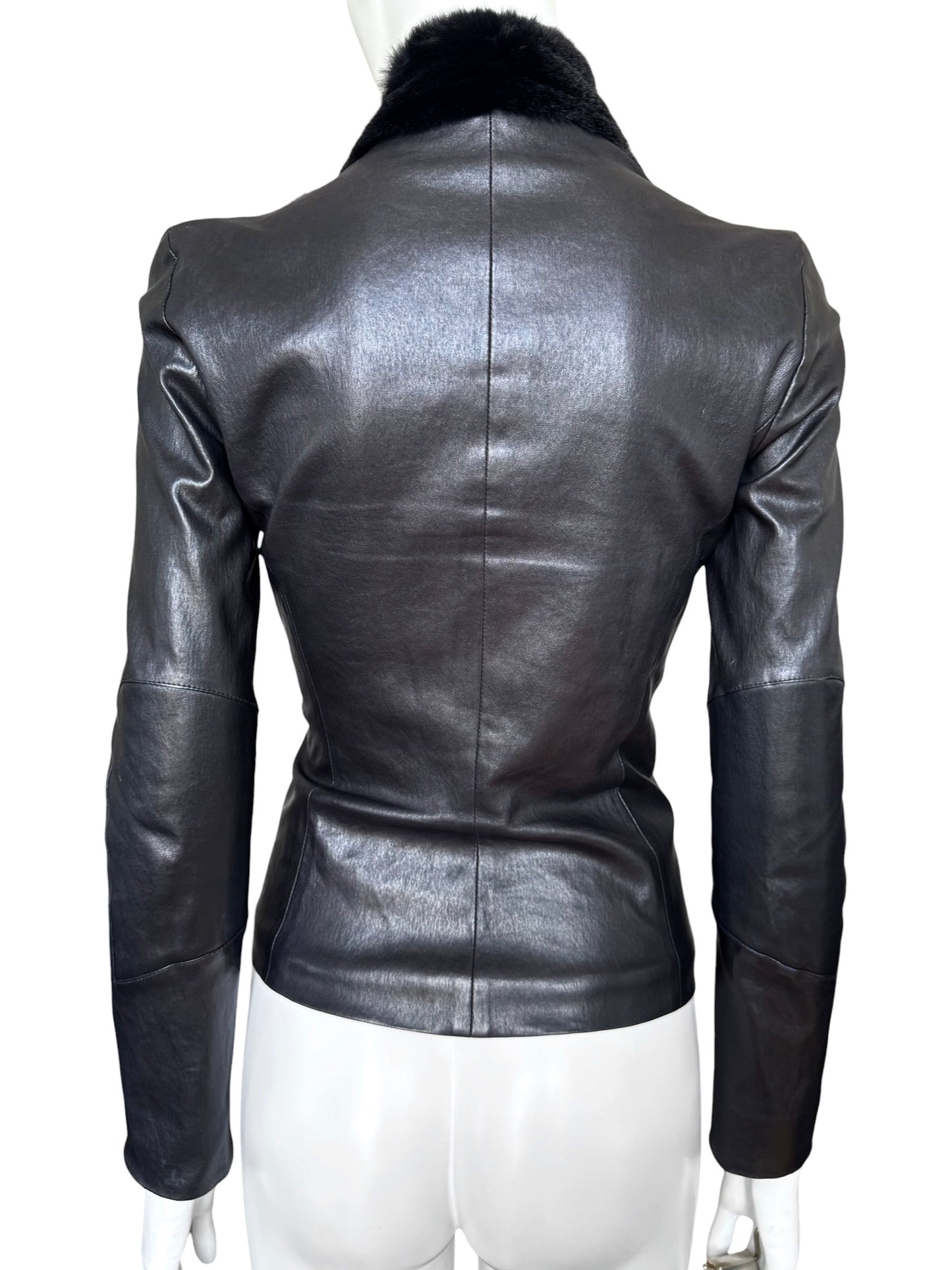 Veste Jitrois en cuir — 2000s