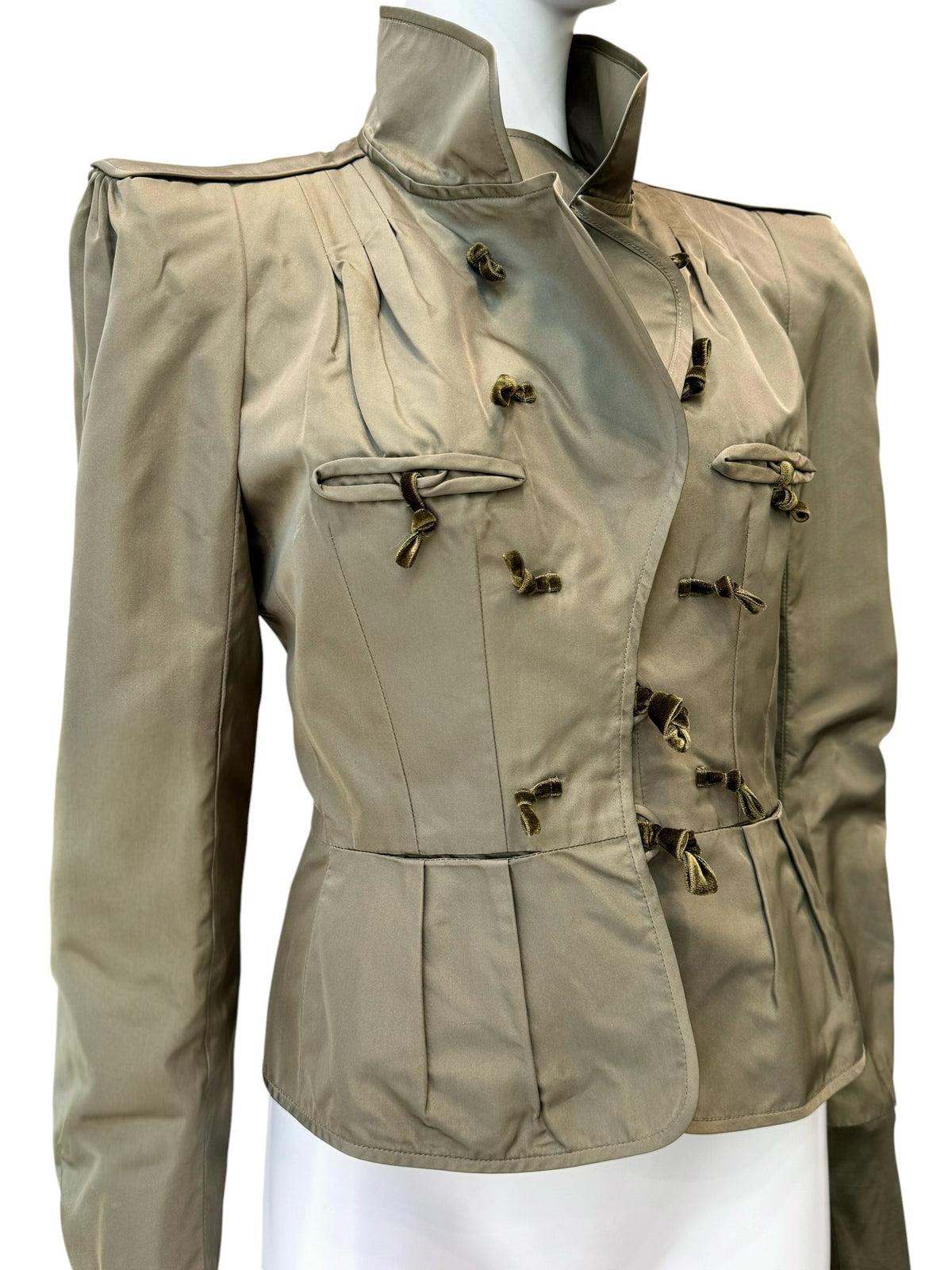 Yves Saint Laurent by Tom Ford FW2004 - veste « pagode » en soie