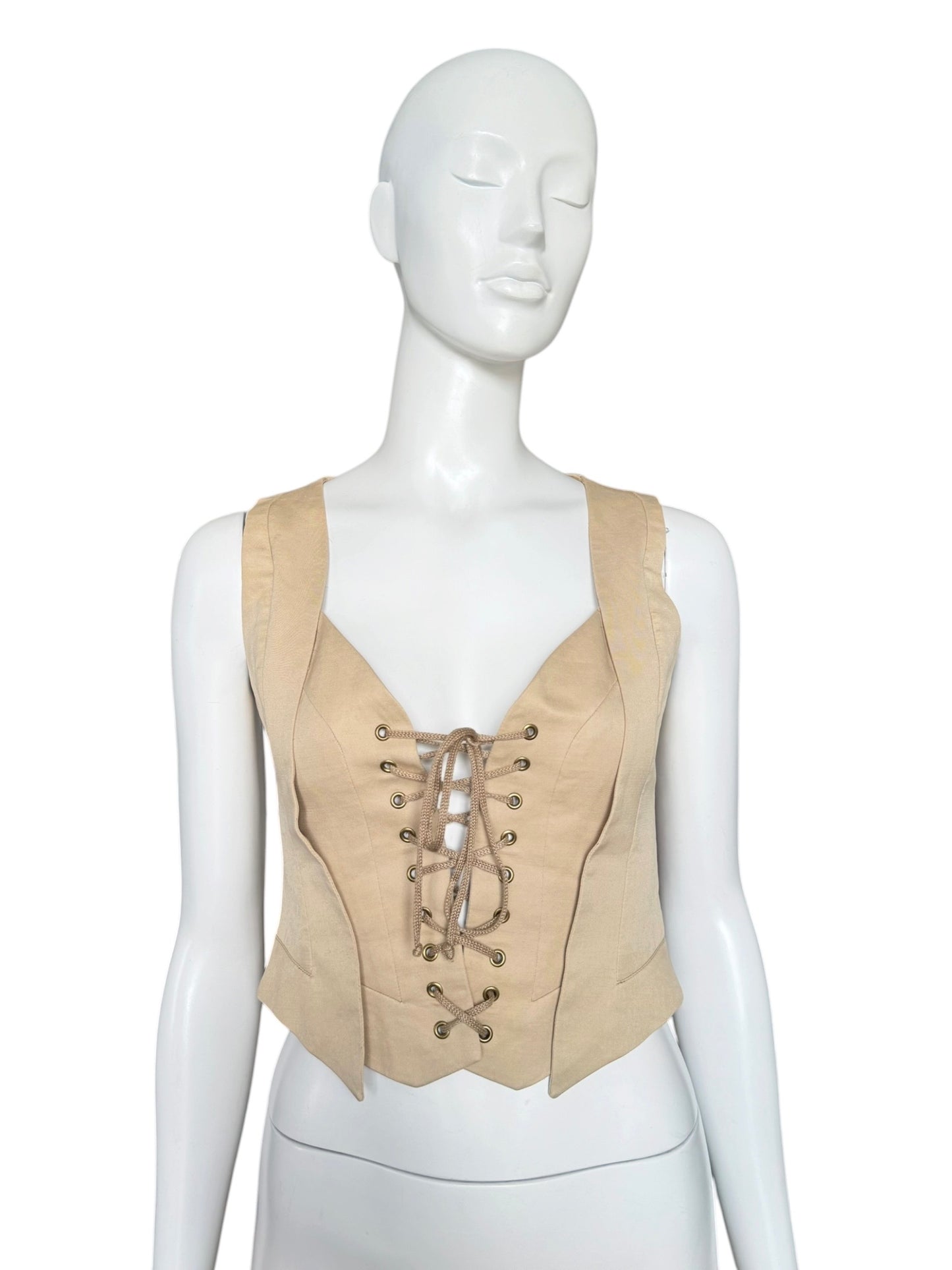 Corset à lacets Moschino Couture SS1994