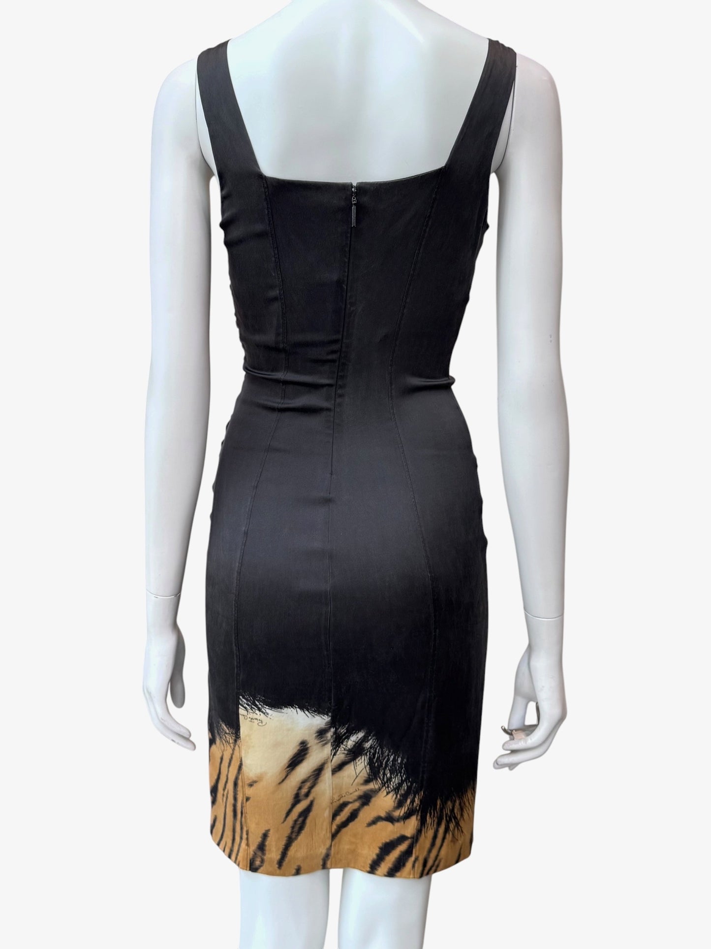 Roberto Cavalli 2010s - robe drapée en soie