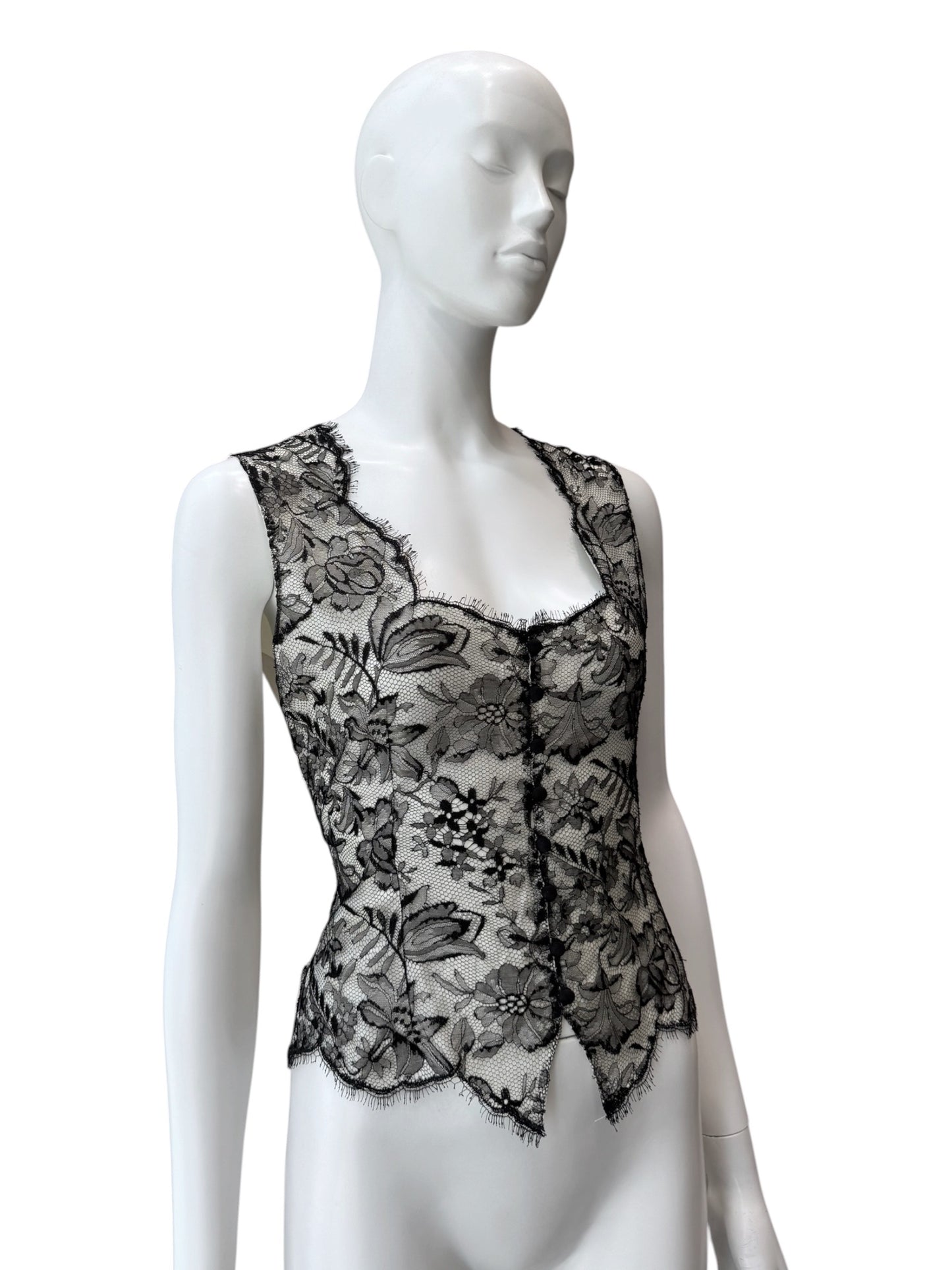 Lolita Lempicka FW1994 - top en dentelle