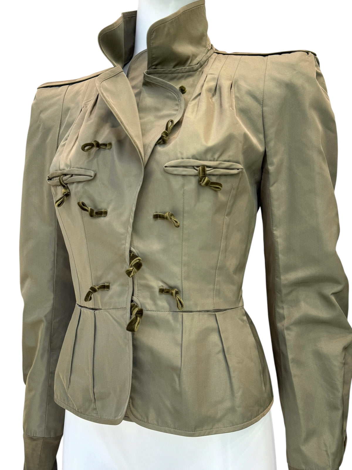 Yves Saint Laurent by Tom Ford FW2004 - veste « pagode » en soie