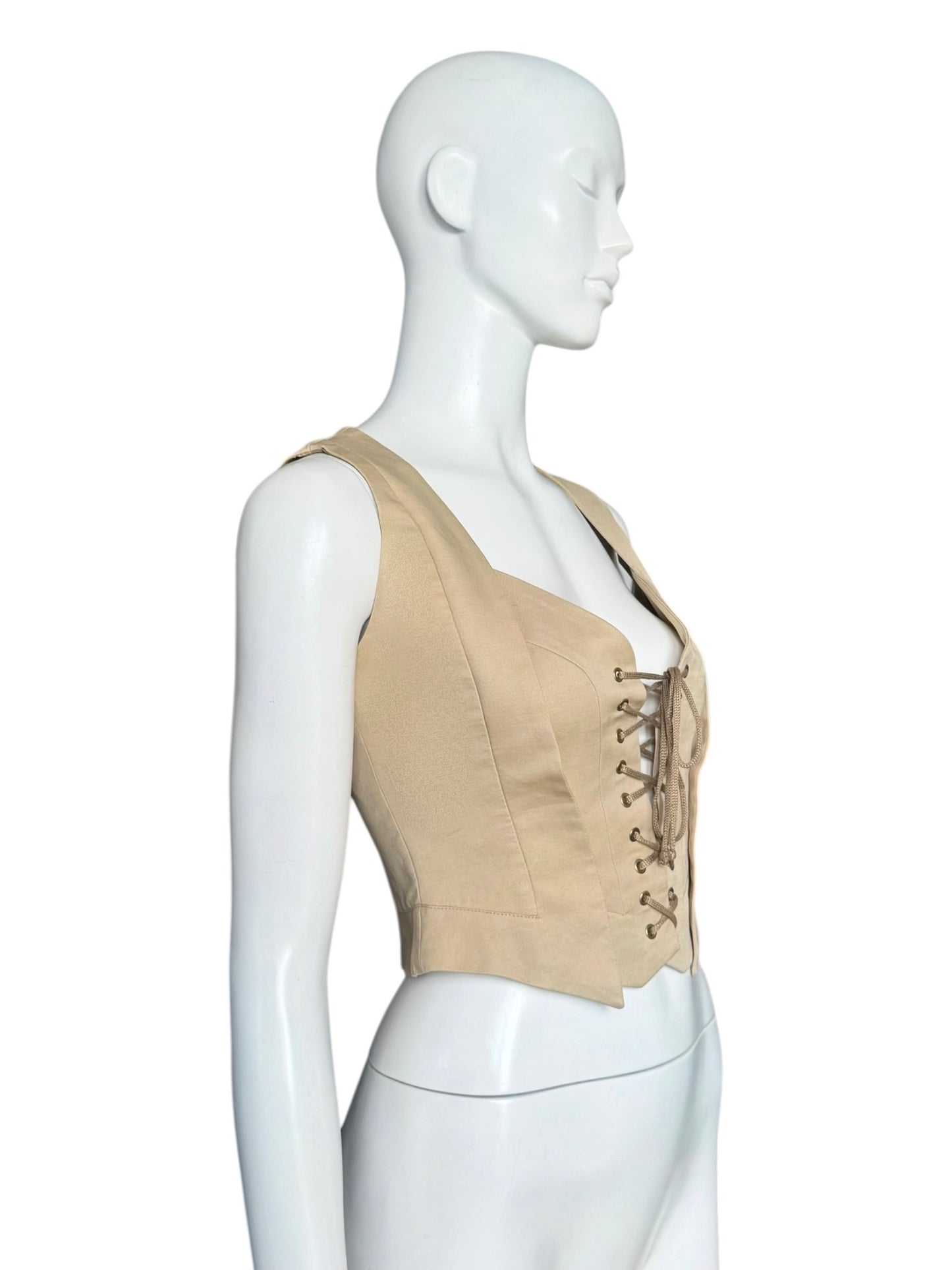 Corset à lacets Moschino Couture SS1994