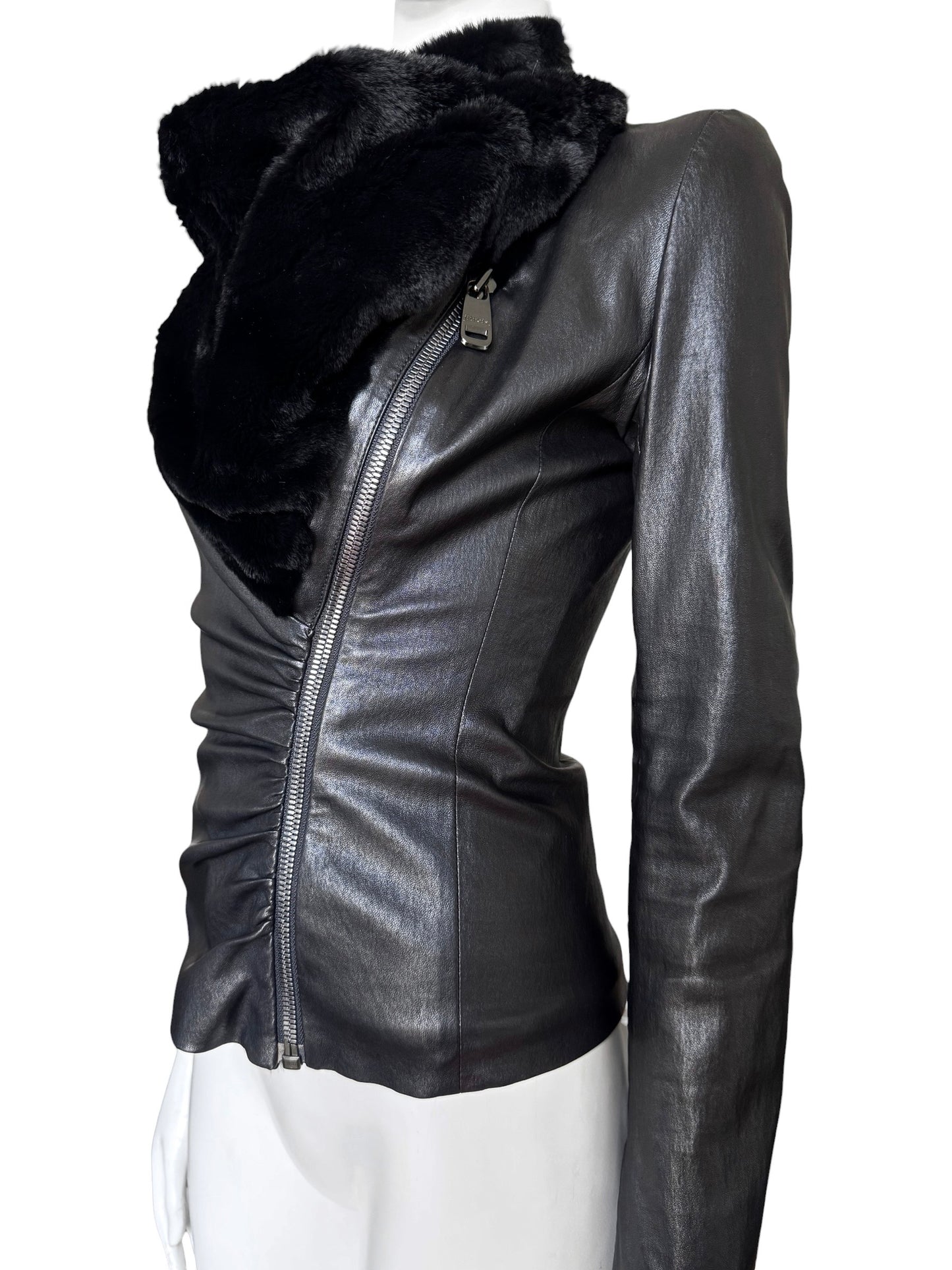 Veste Jitrois en cuir — 2000s