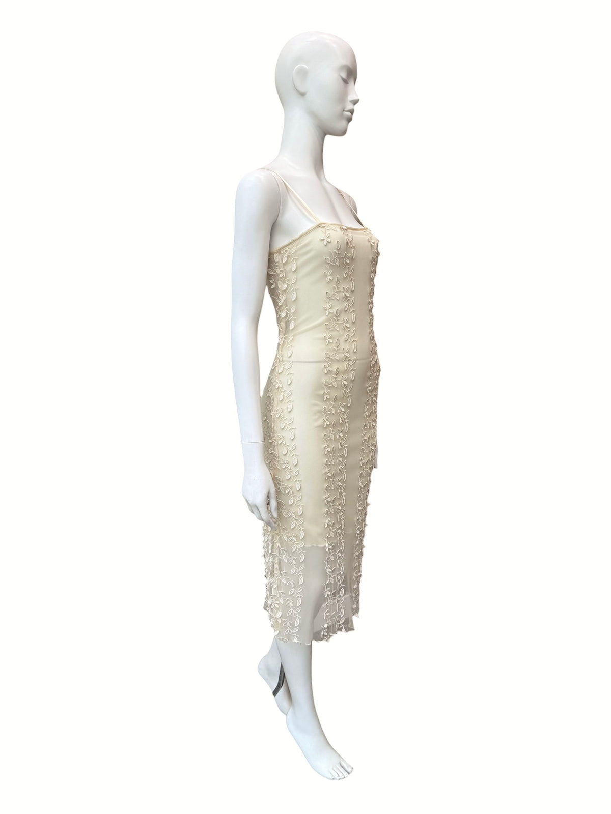 La Perla - robe tulle brodé