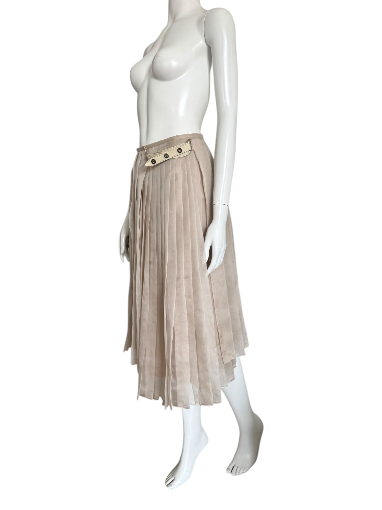 Jupe plissée Fendi F/W 2019