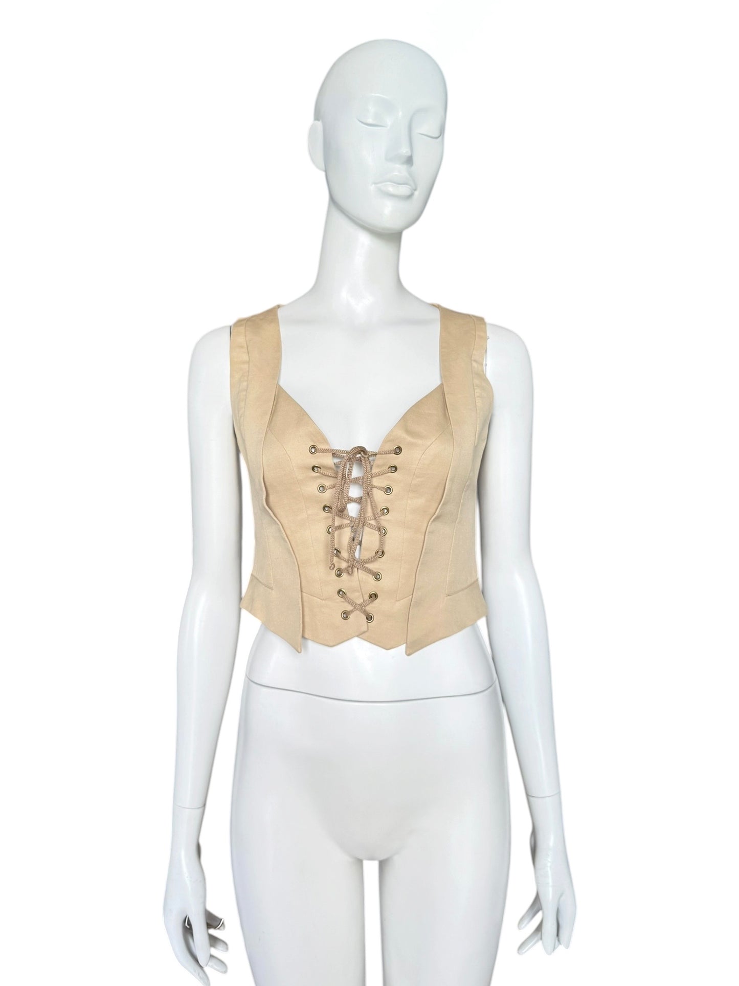 Corset à lacets Moschino Couture SS1994