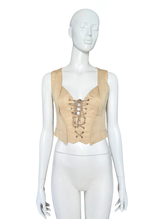 Corset à lacets Moschino Couture SS1994