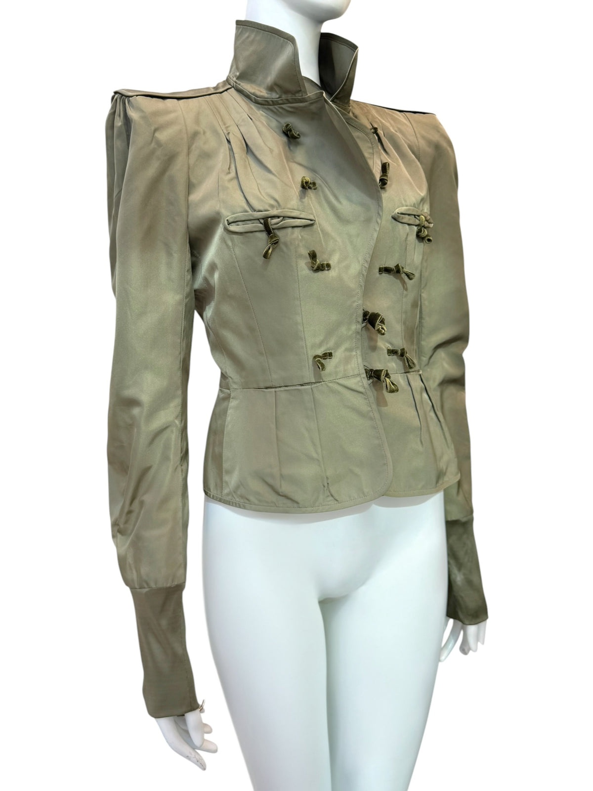 Yves Saint Laurent by Tom Ford FW2004 - veste « pagode » en soie
