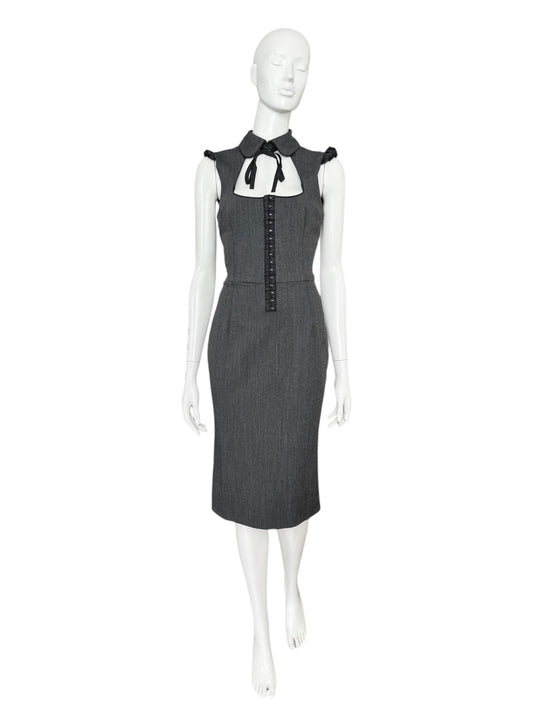 D&G — Robe corsetée à col noué
Années 2000