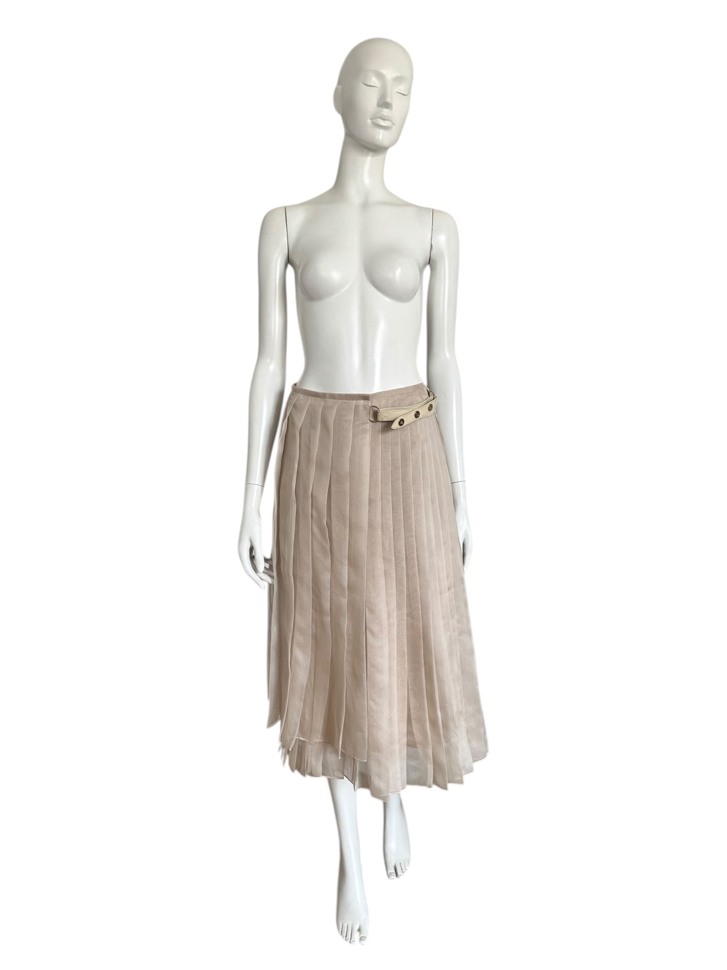 Jupe plissée Fendi F/W 2019