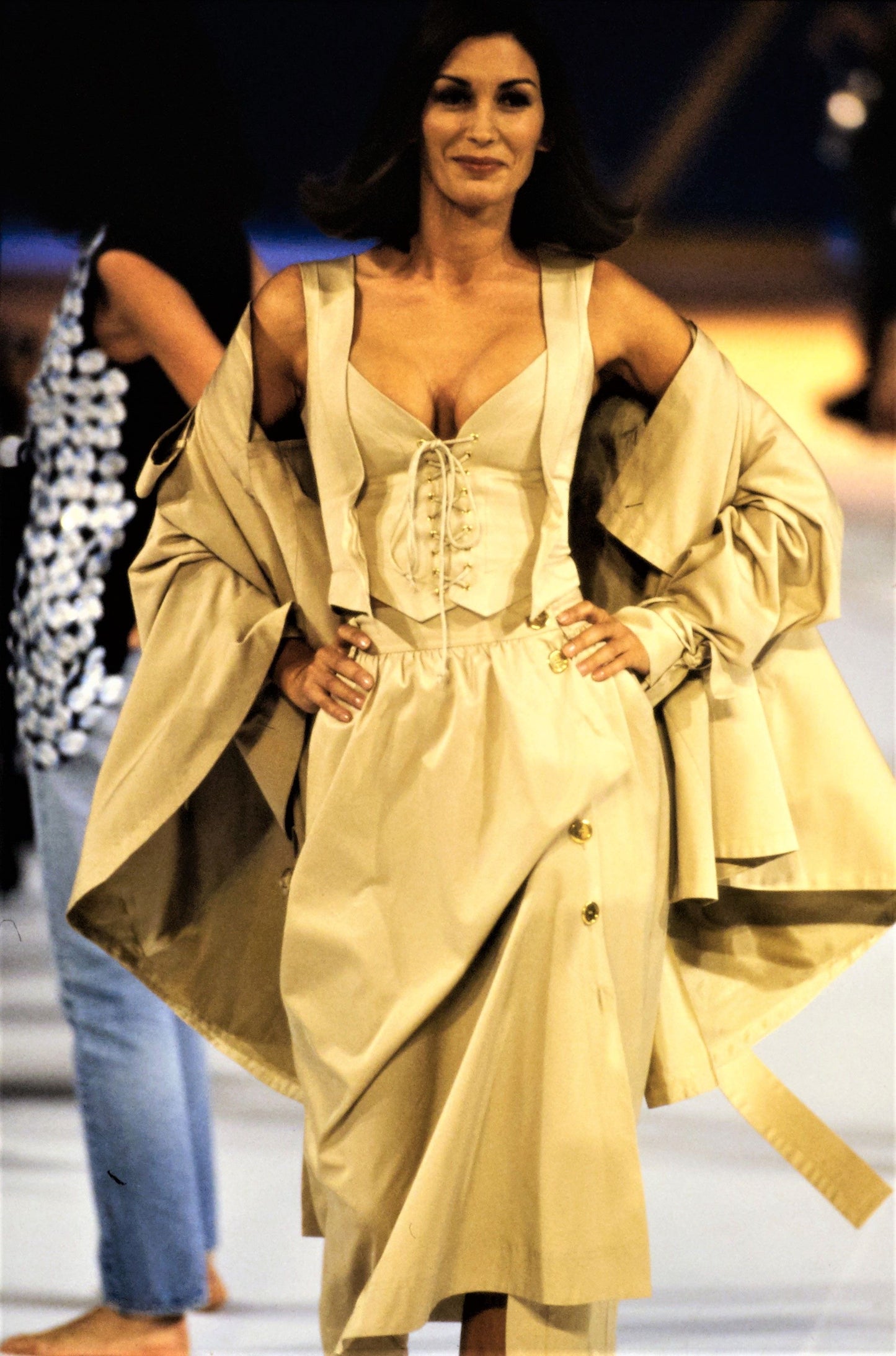 Corset à lacets Moschino Couture SS1994