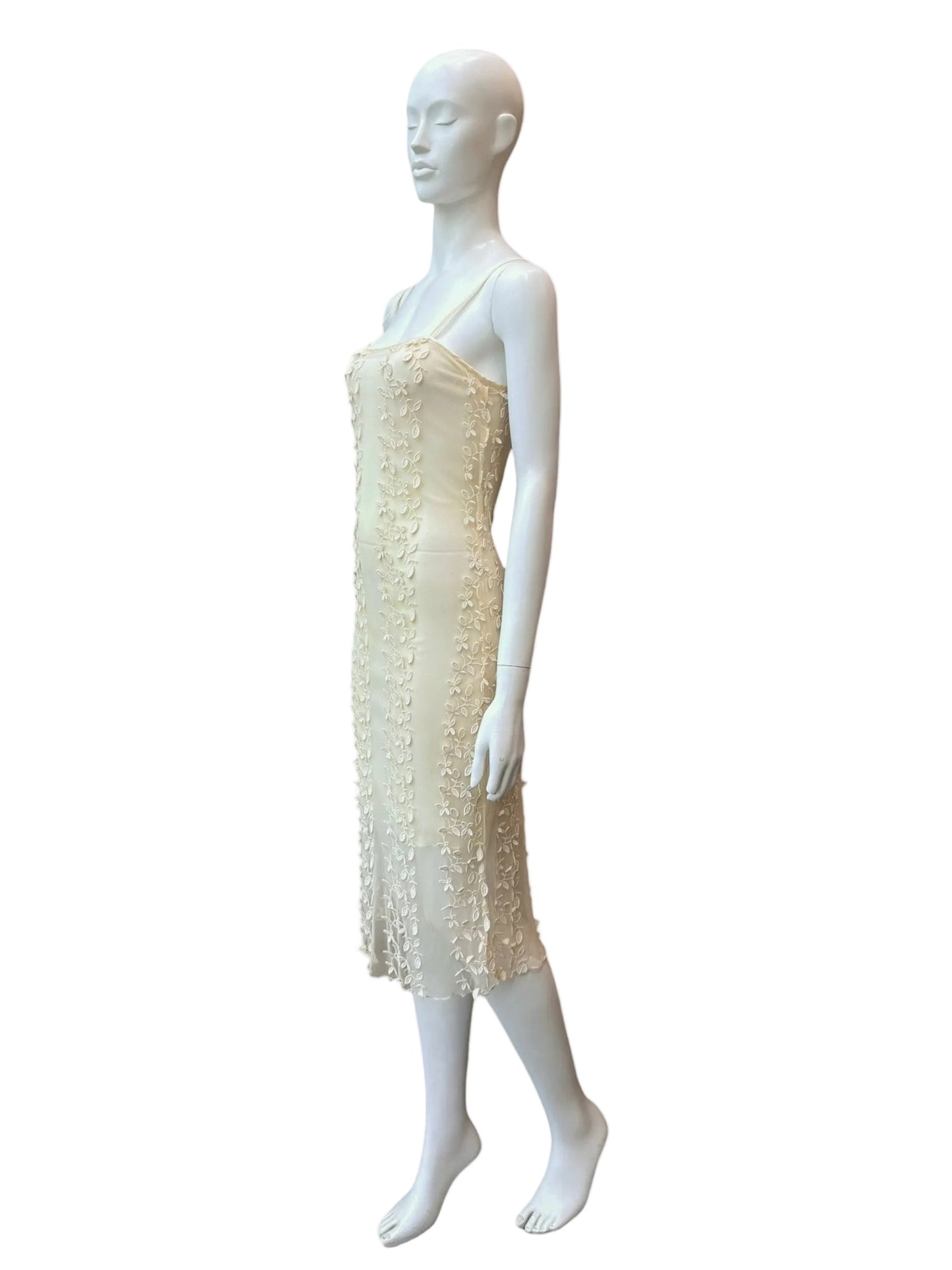 La Perla - robe tulle brodé
