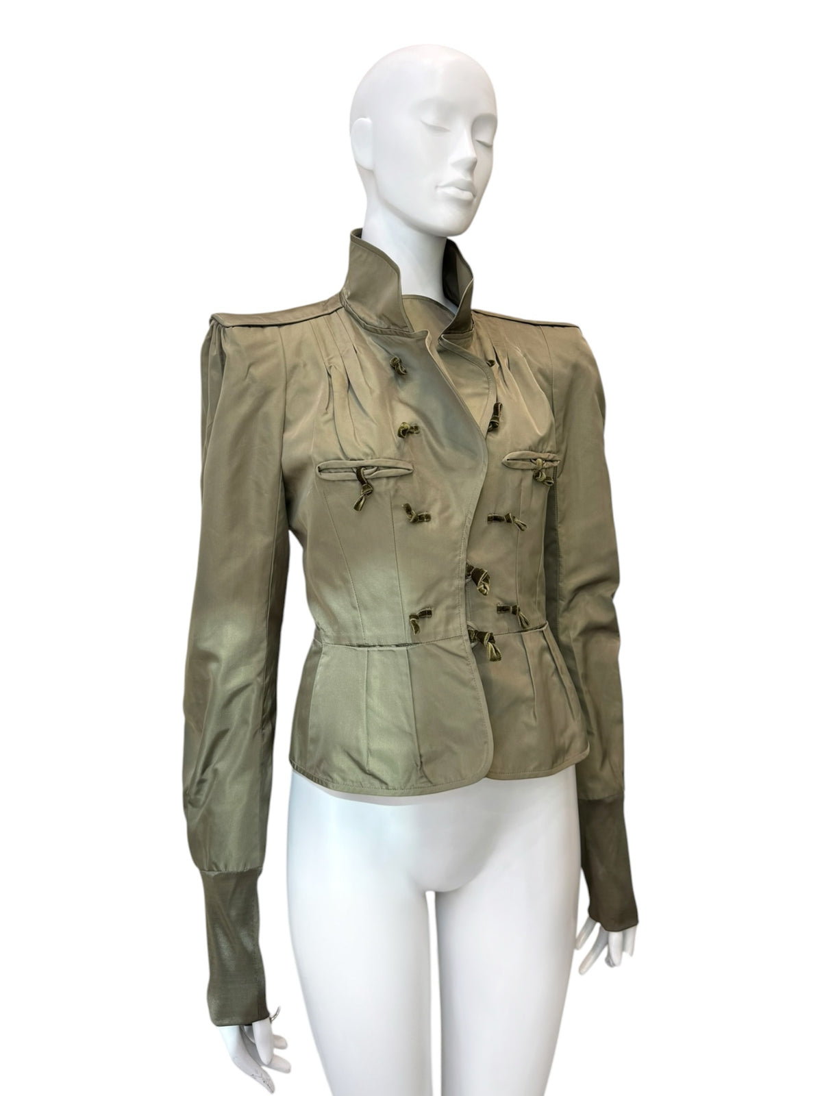 Yves Saint Laurent by Tom Ford FW2004 - veste « pagode » en soie