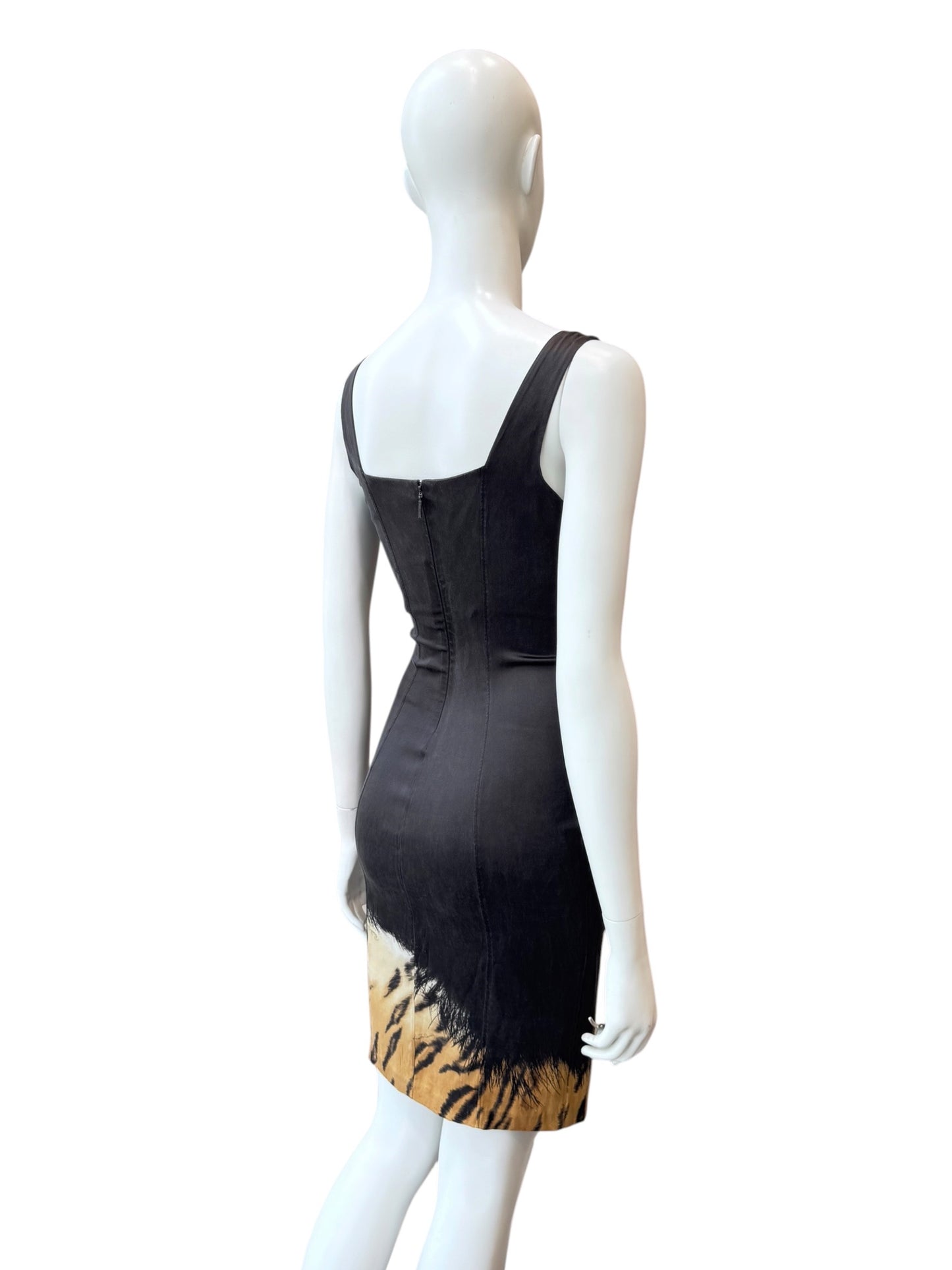 Roberto Cavalli 2010s - robe drapée en soie