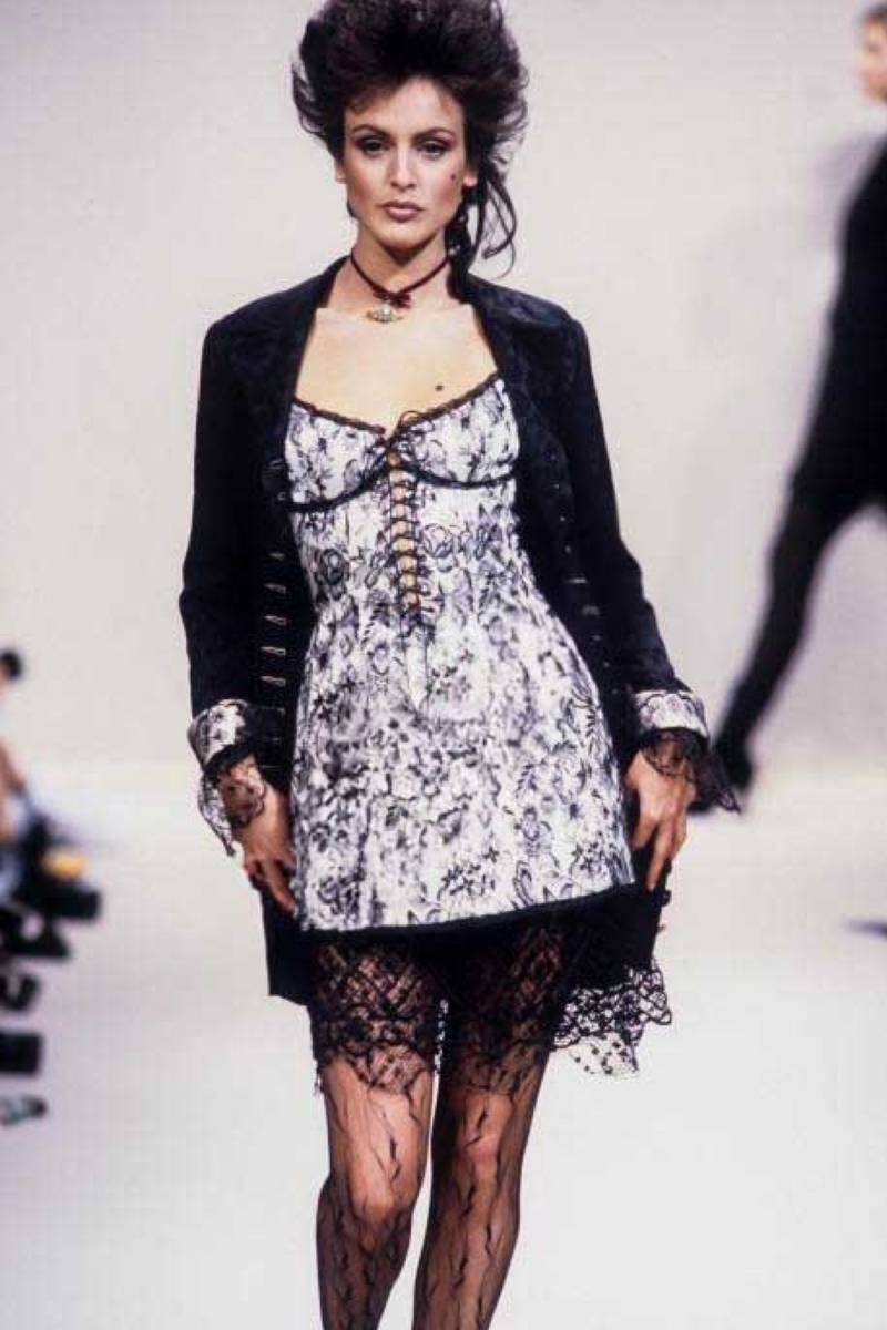 Lolita Lempicka FW1994 - top en dentelle
