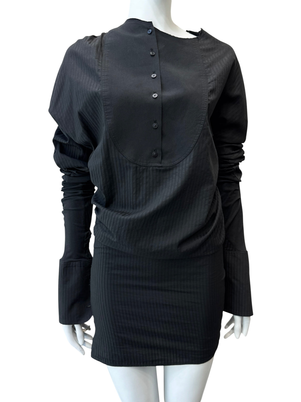 Marc Le Bihan SS2019 — robe chemise à plastron