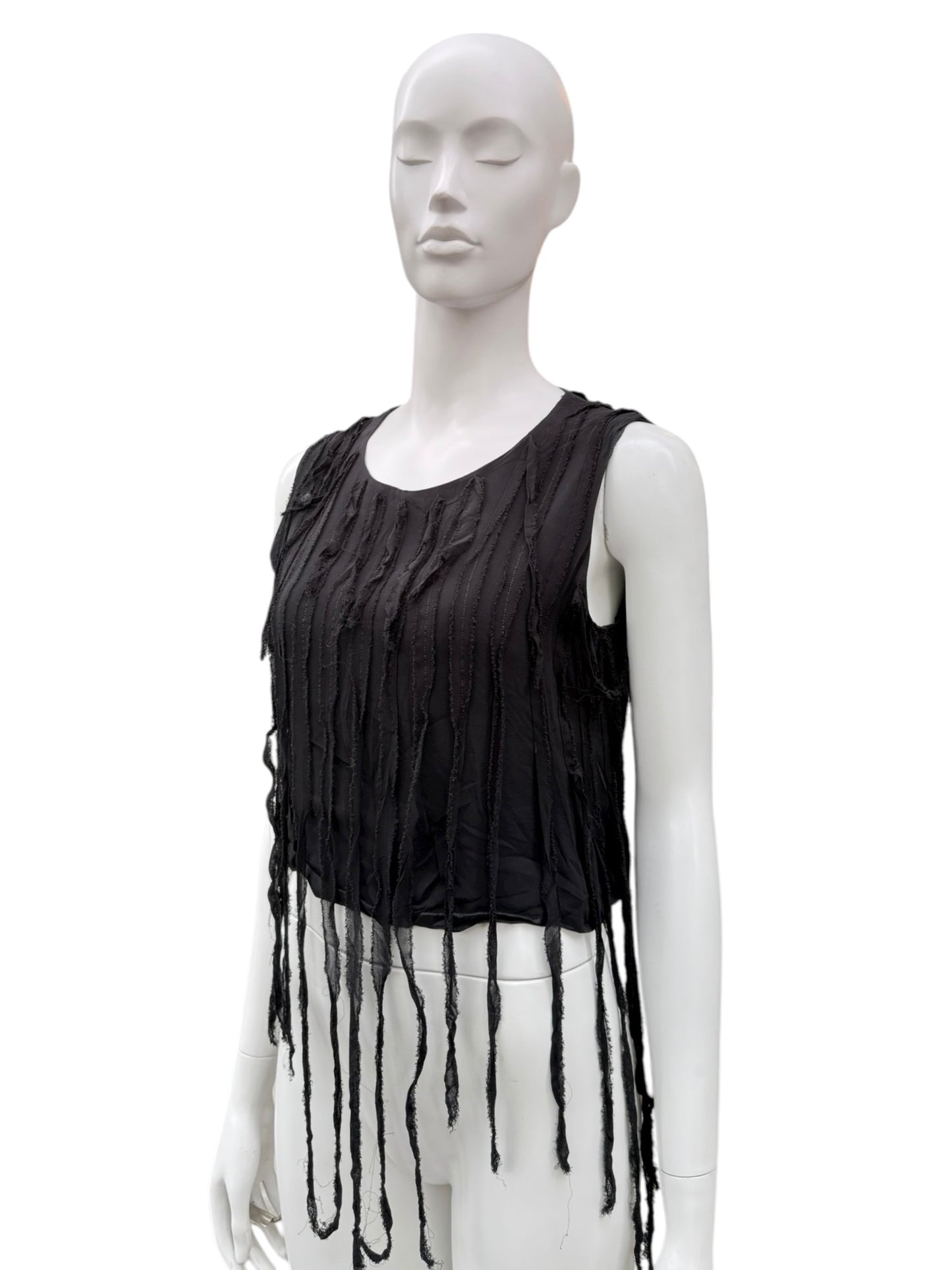 Moschino Cheap and Chic – Top à franges, circa 2002