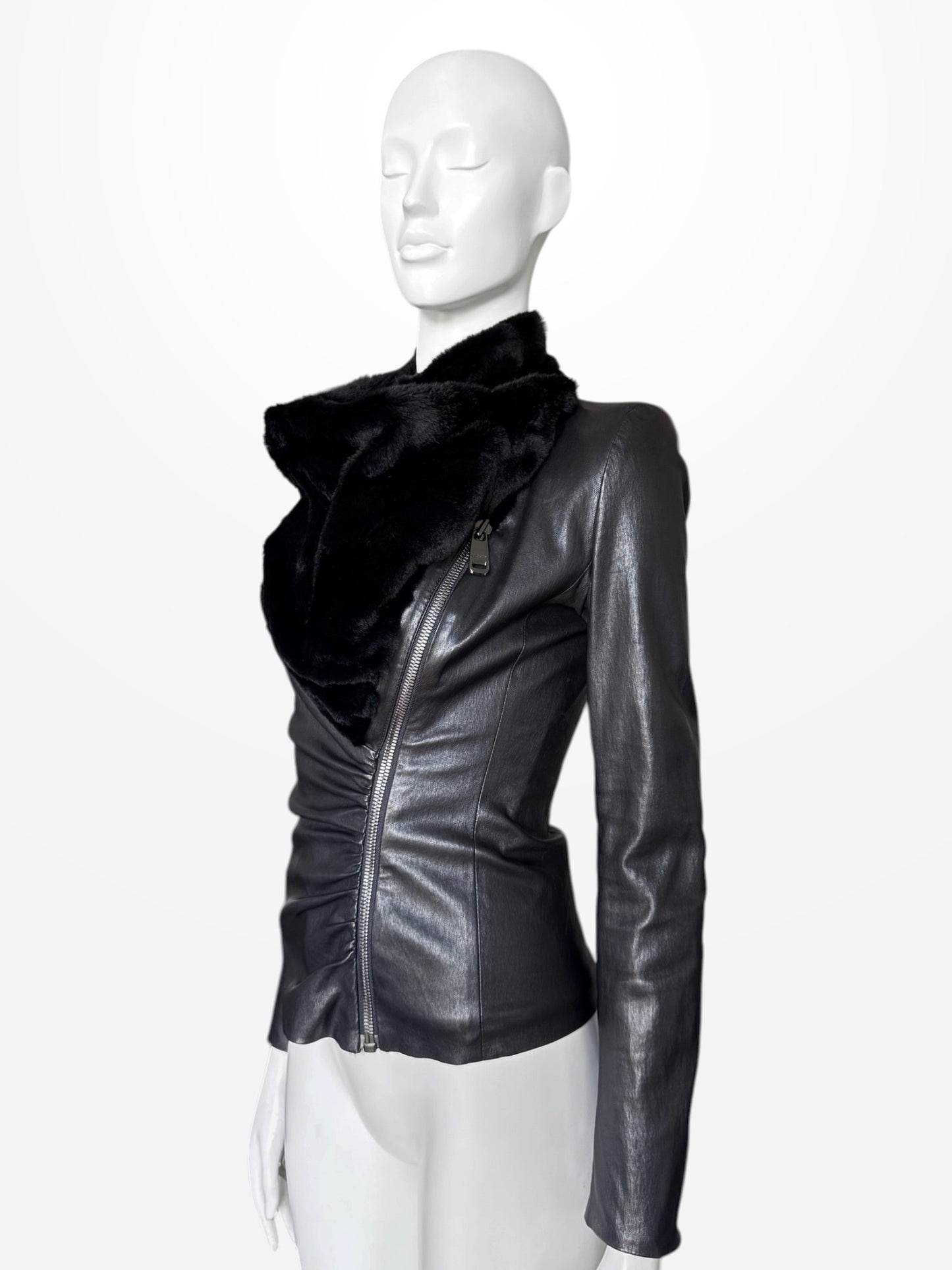 Veste Jitrois en cuir — 2000s