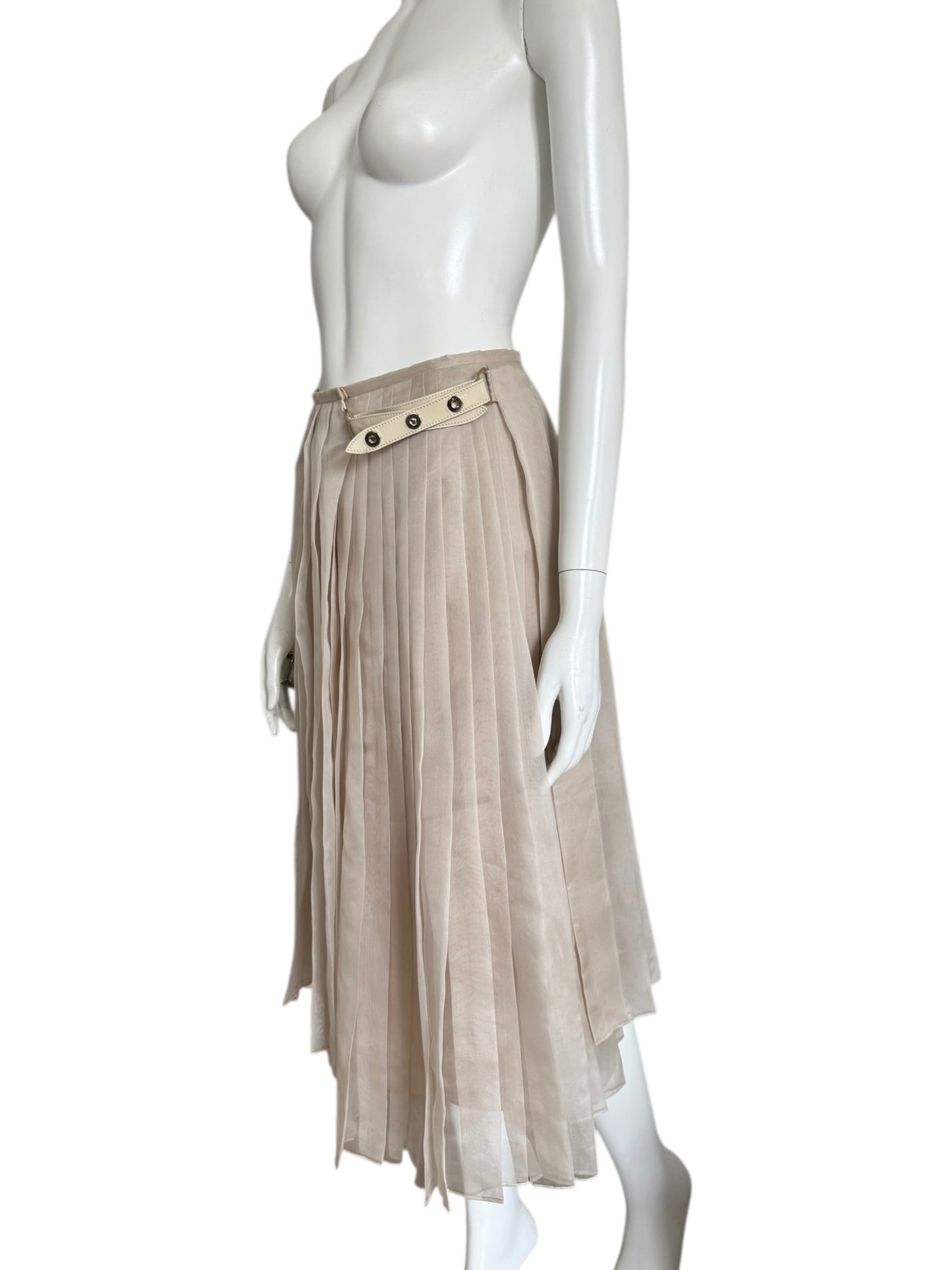 Jupe plissée Fendi F/W 2019