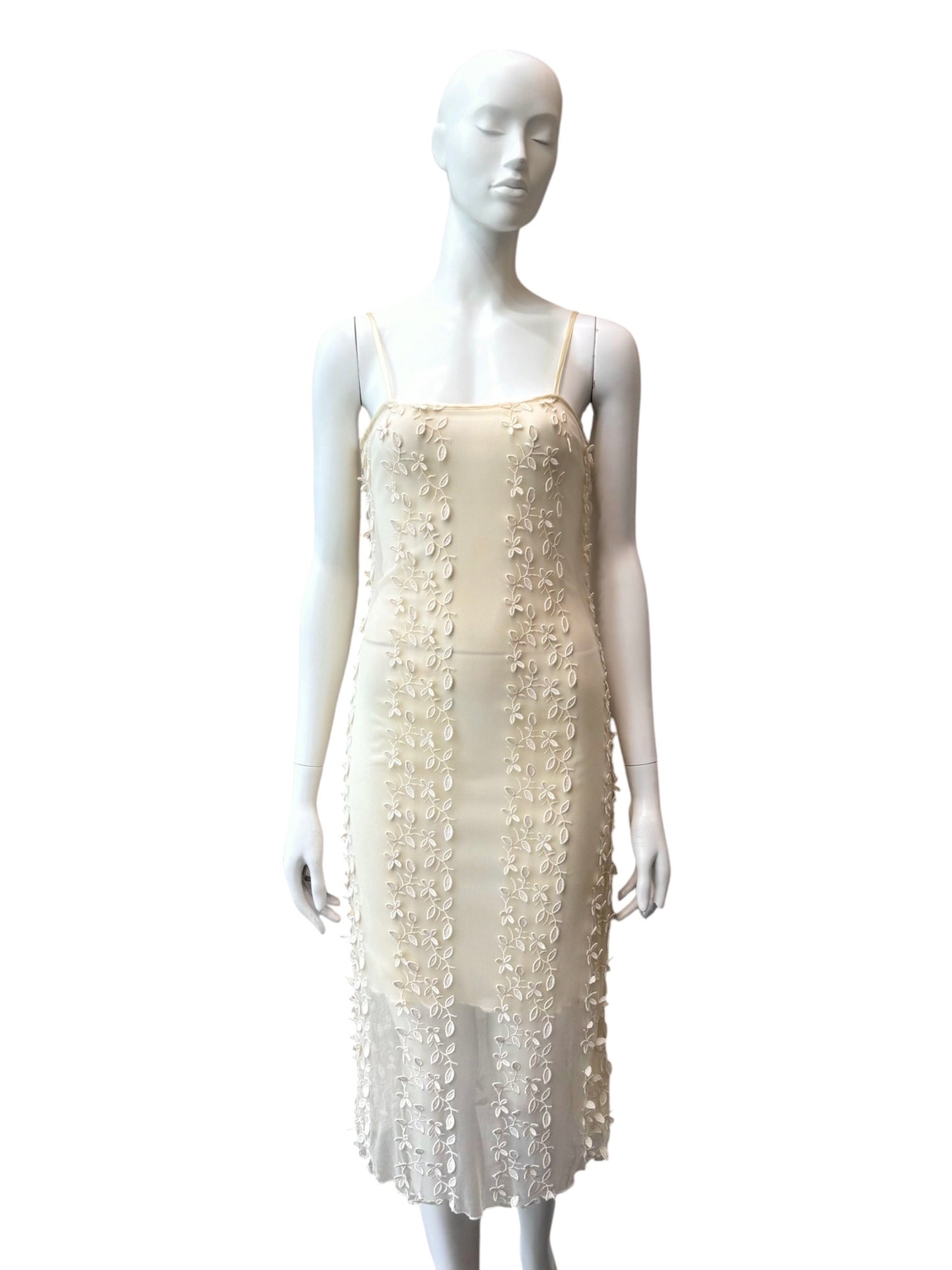 La Perla - robe tulle brodé