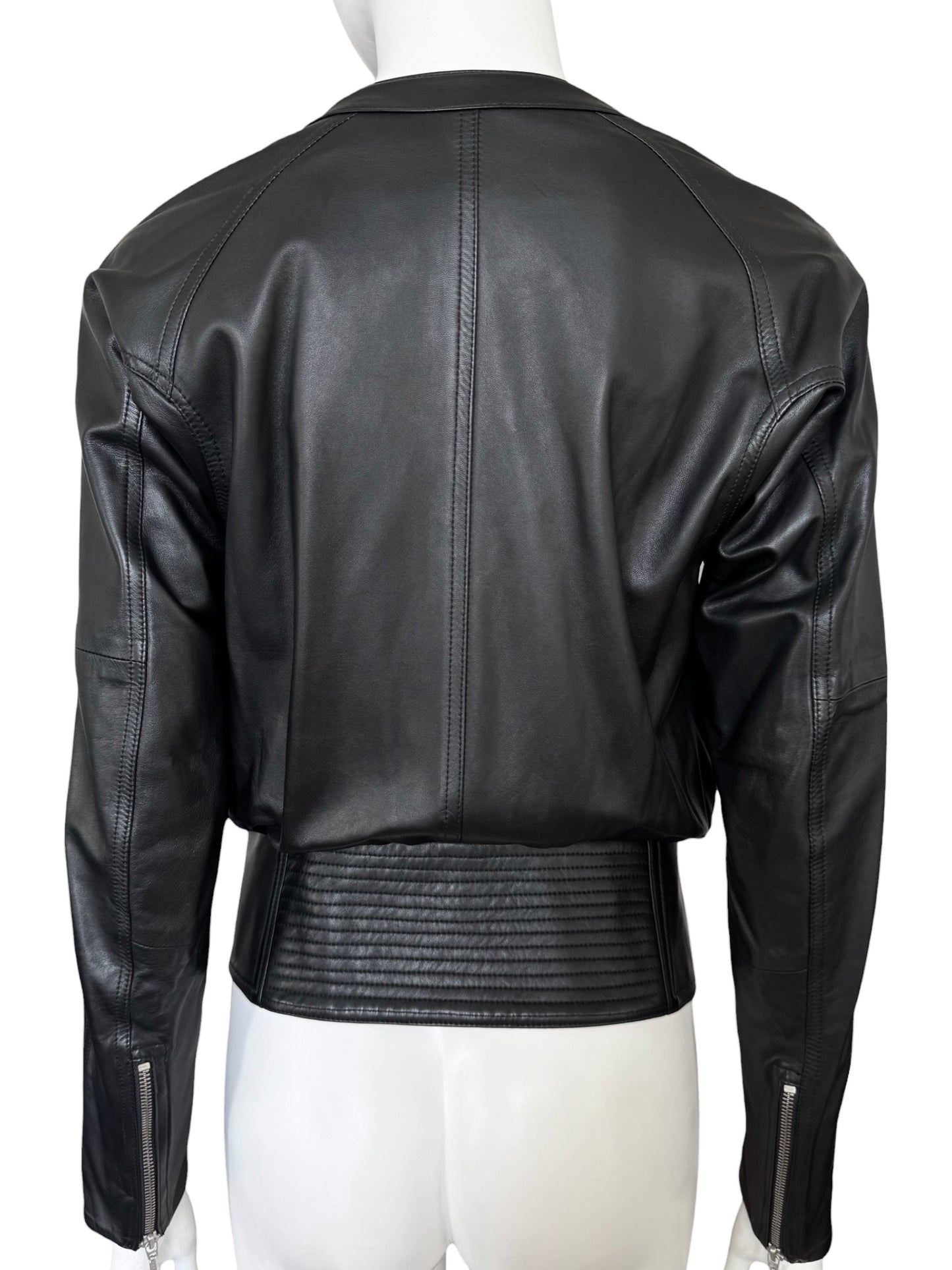 Veste Plein Sud en cuir – Fayçal Amor S/S 2004