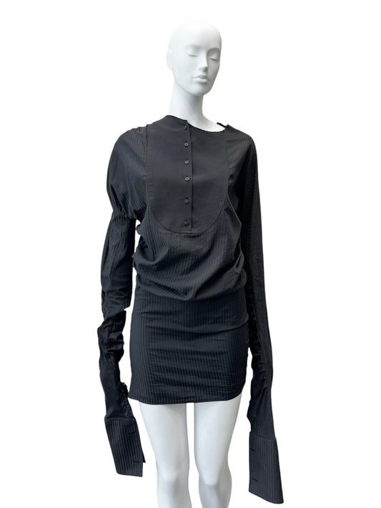 Marc Le Bihan SS2019 — robe chemise à plastron