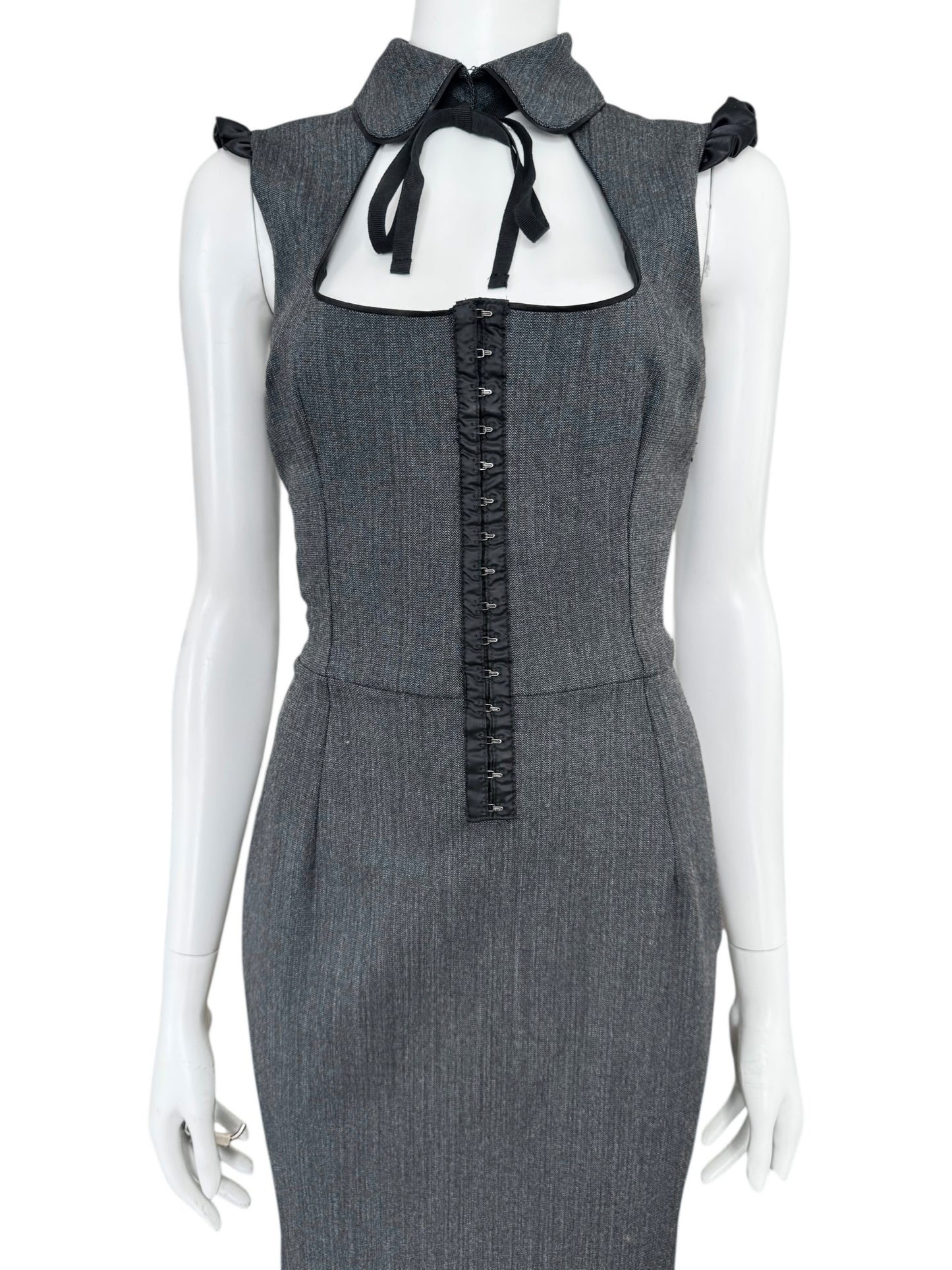 D&G — Robe corsetée à col noué
Années 2000