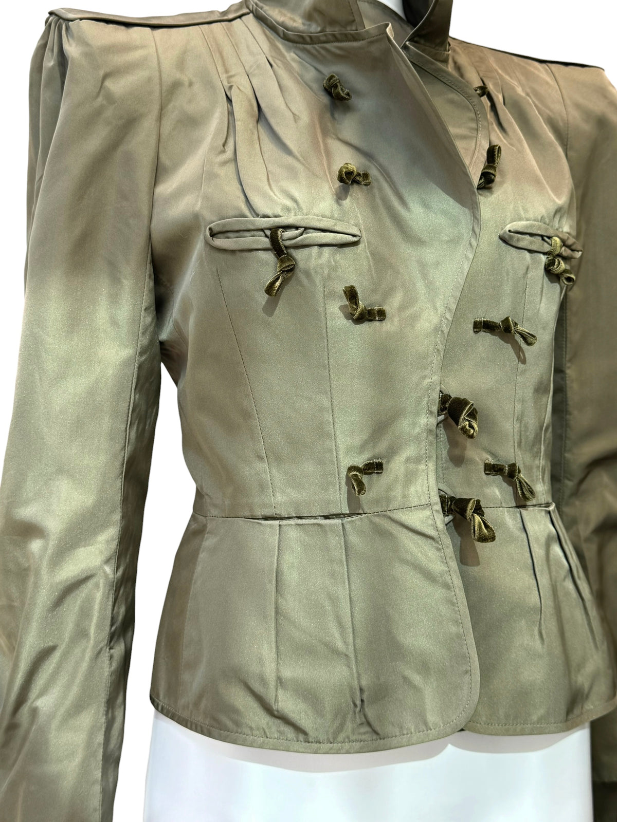 Yves Saint Laurent by Tom Ford FW2004 - veste « pagode » en soie