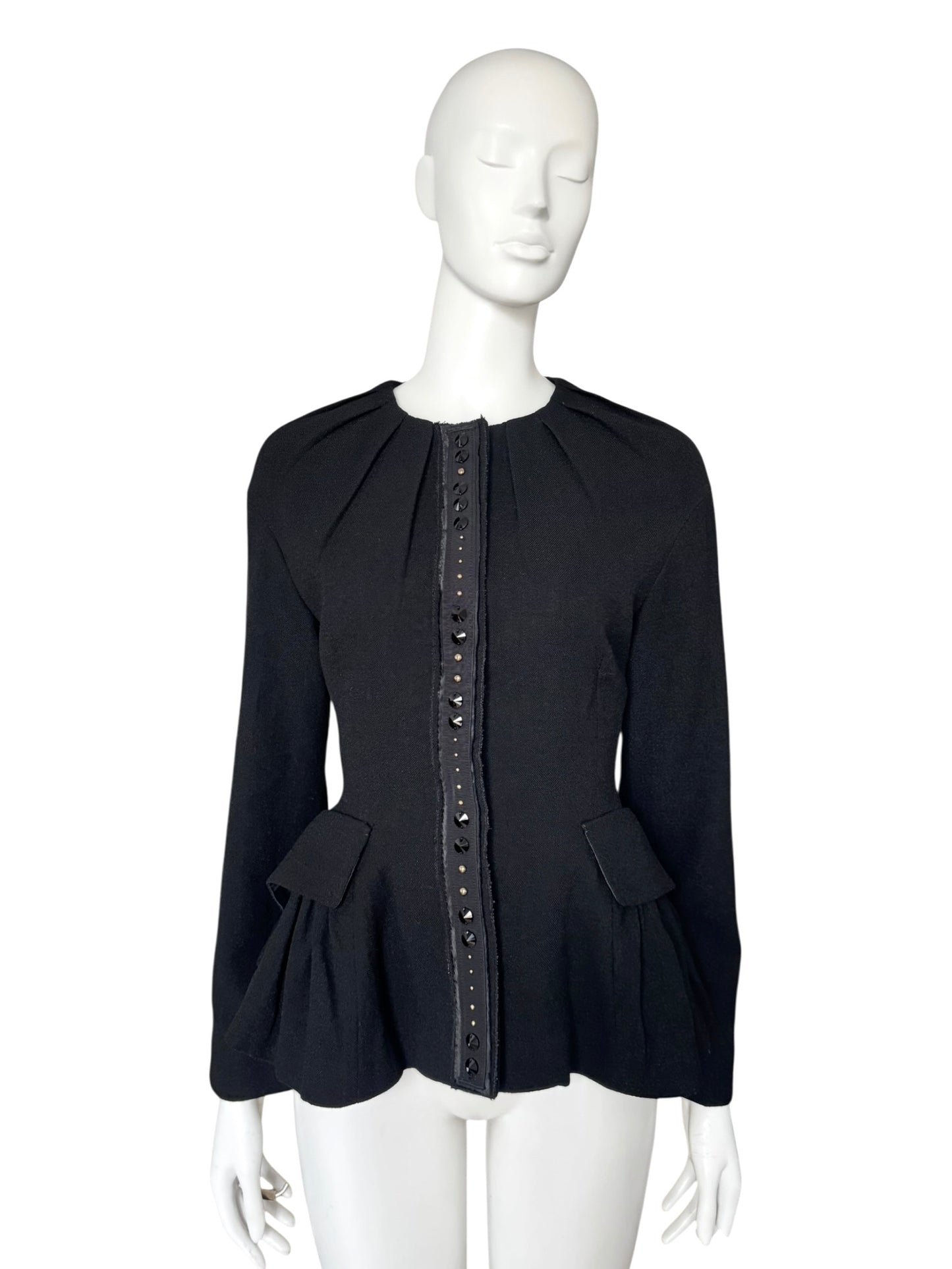 Prada Fw2009 – Veste structurée en laine