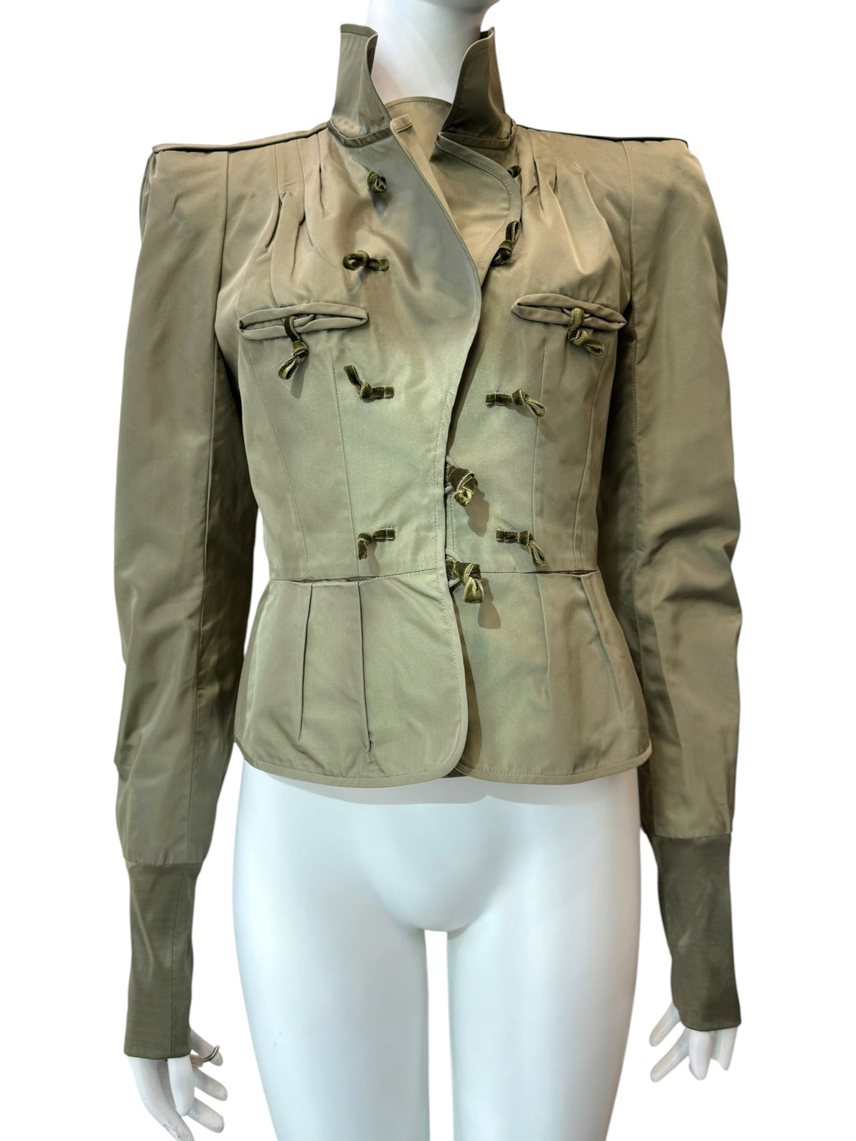 Yves Saint Laurent by Tom Ford FW2004 - veste « pagode » en soie