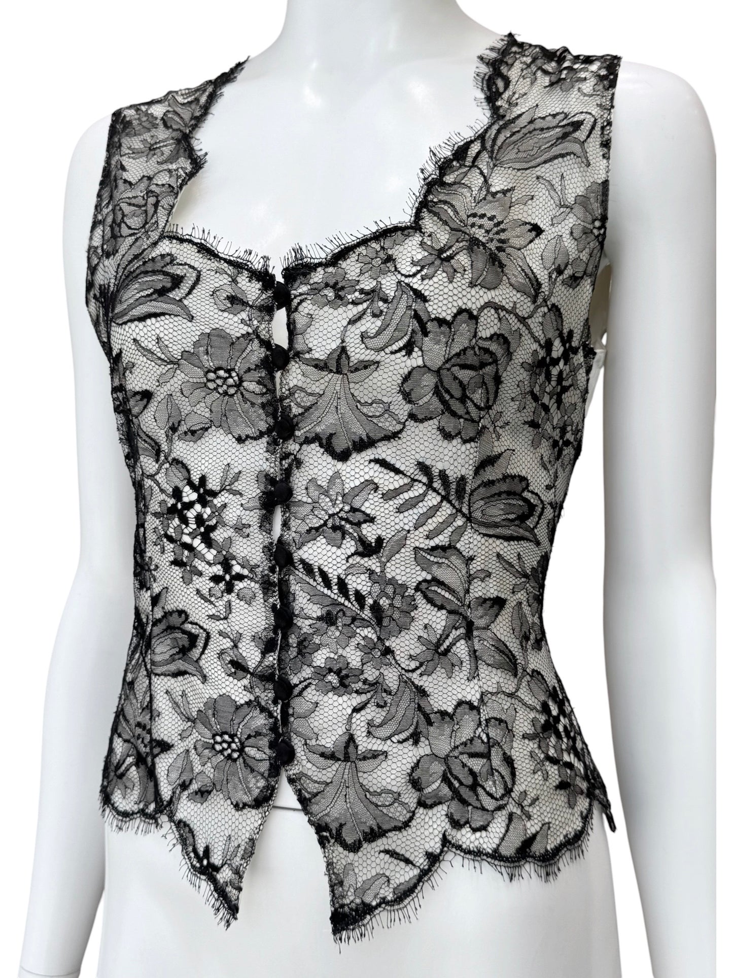 Lolita Lempicka FW1994 - top en dentelle