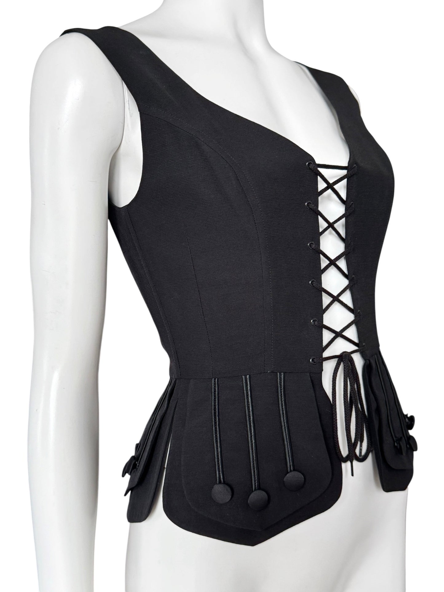 Plein Sud SS1993 – Corset à lacets