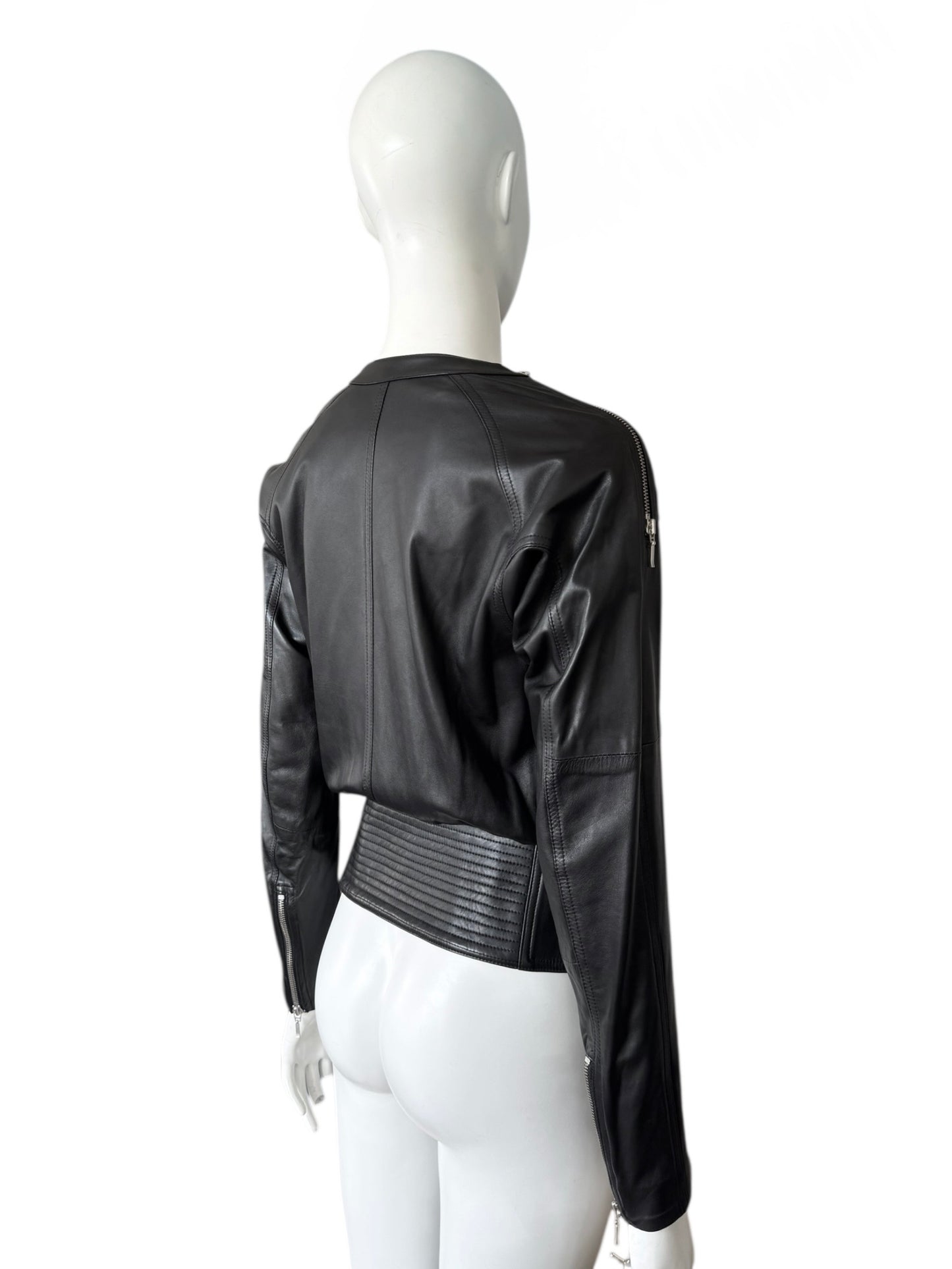 Veste Plein Sud en cuir – Fayçal Amor S/S 2004