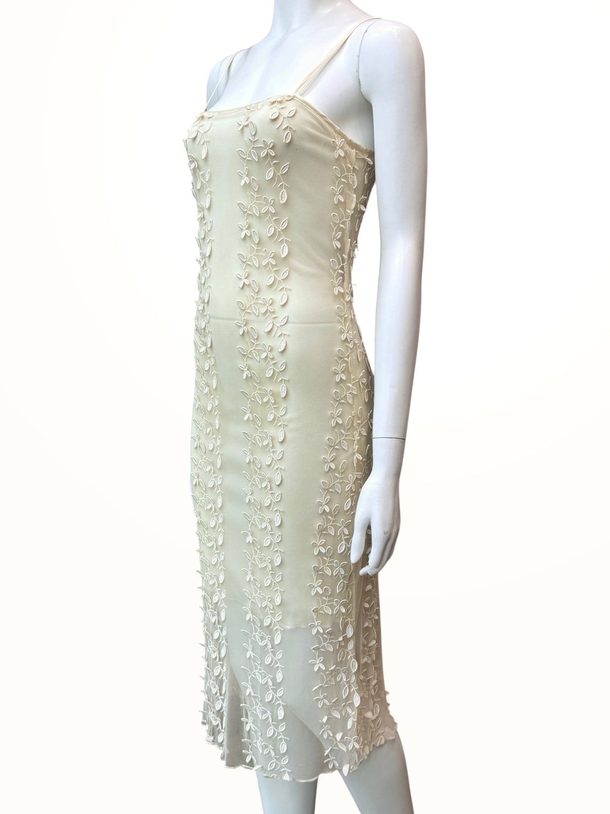 La Perla - robe tulle brodé